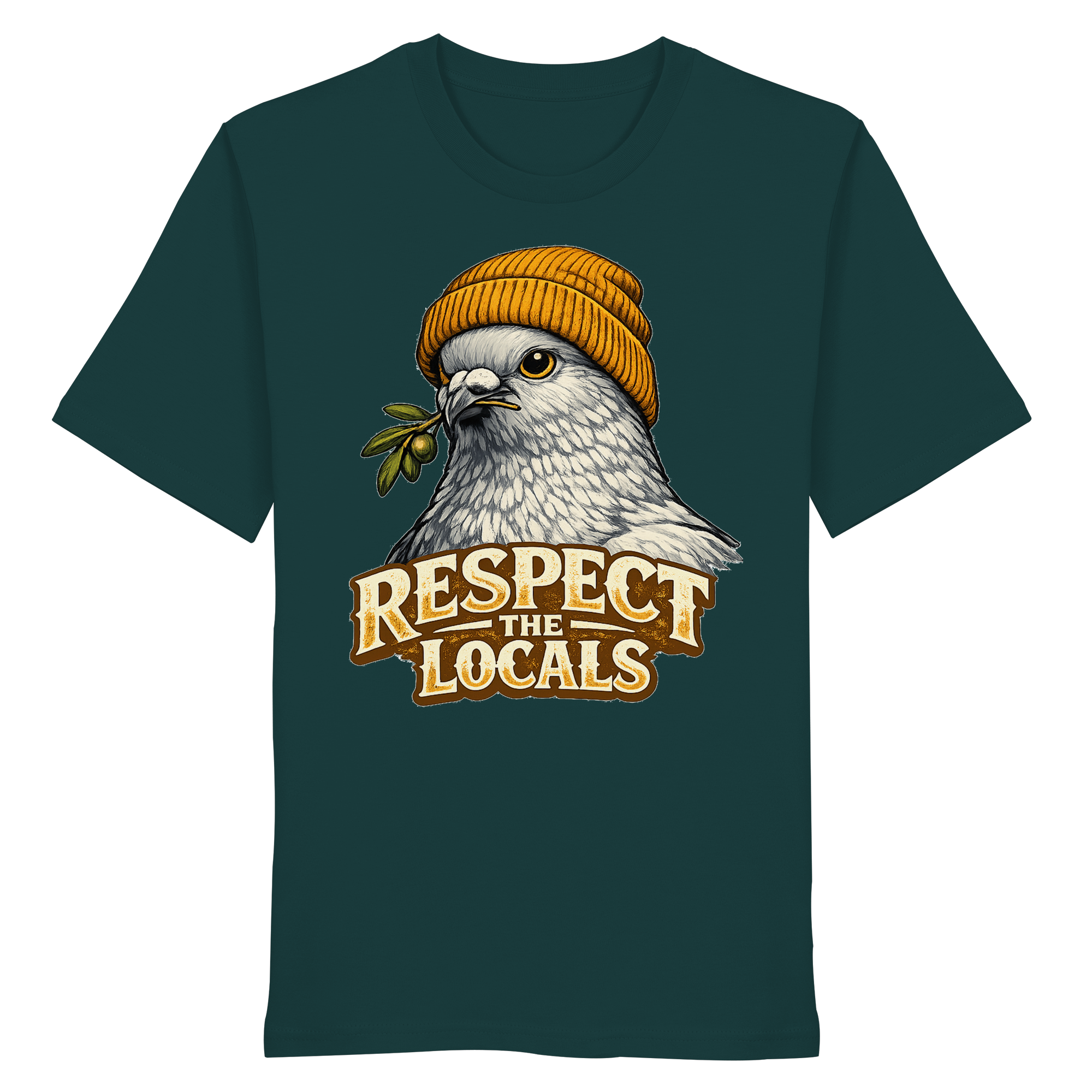 RESPECT THE LOCALS Naturschutz Tierschutz Geschenk - Organic Shirt