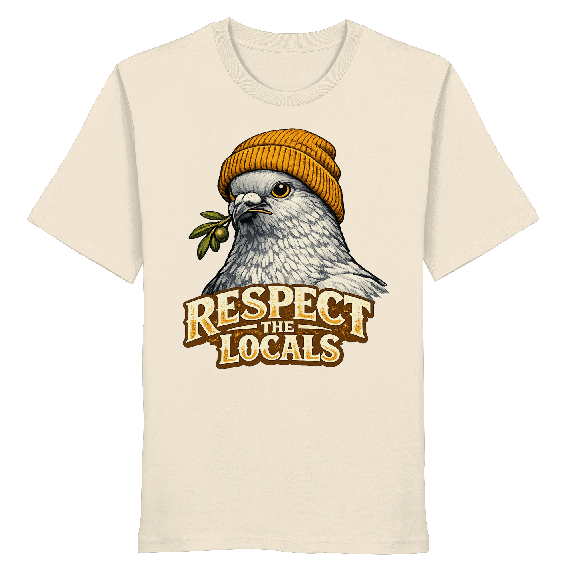RESPECT THE LOCALS Naturschutz Tierschutz Geschenk - Organic Shirt