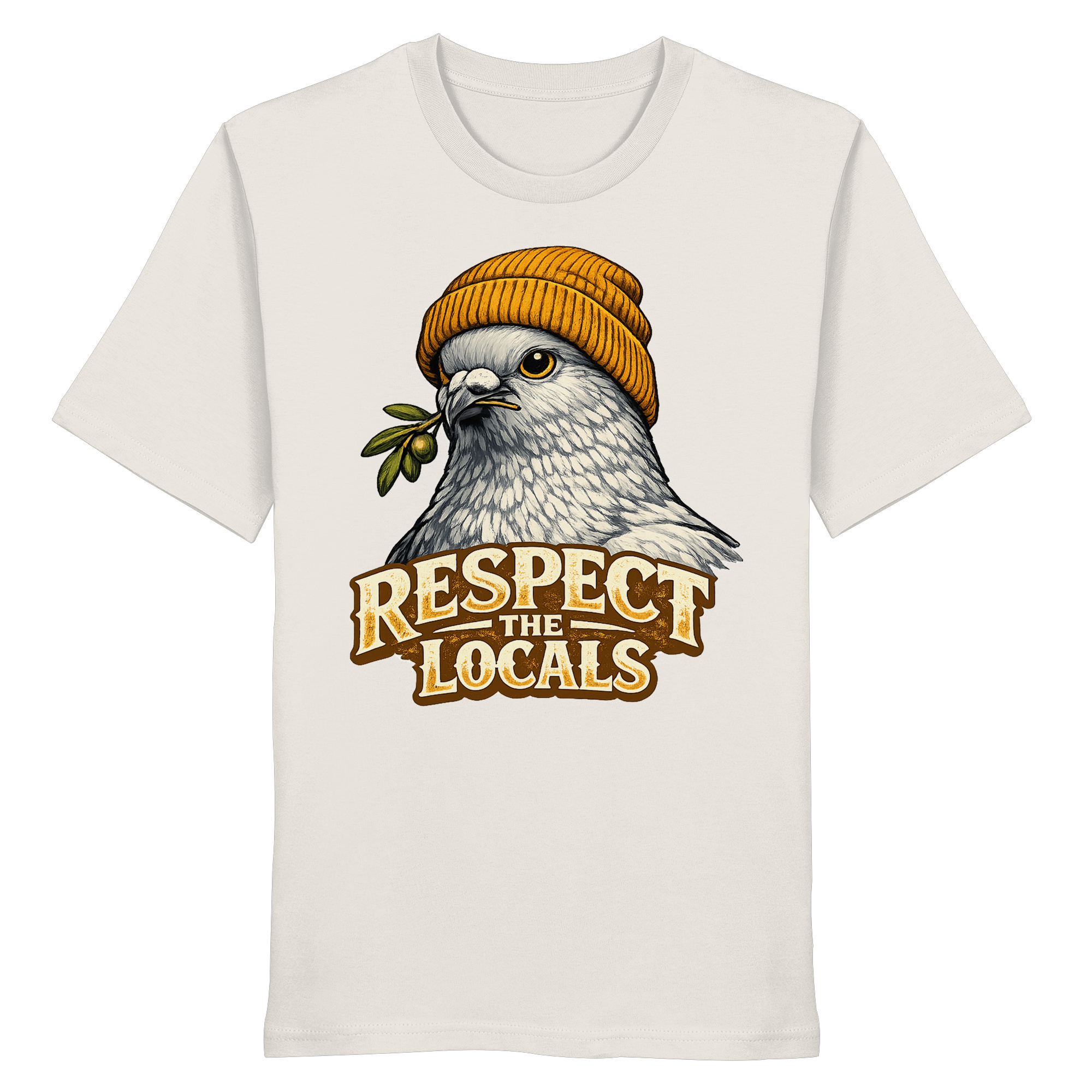 RESPECT THE LOCALS Naturschutz Tierschutz Geschenk - Organic Shirt