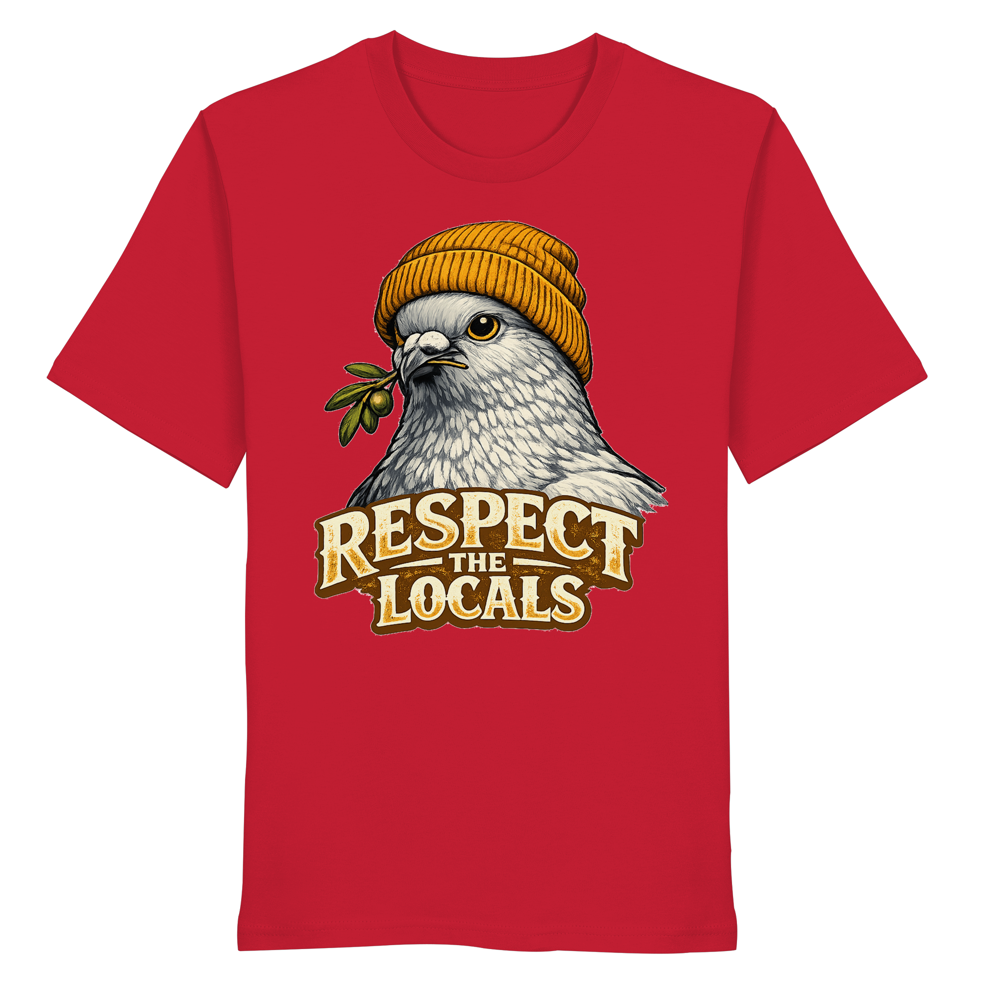 RESPECT THE LOCALS Naturschutz Tierschutz Geschenk - Organic Shirt