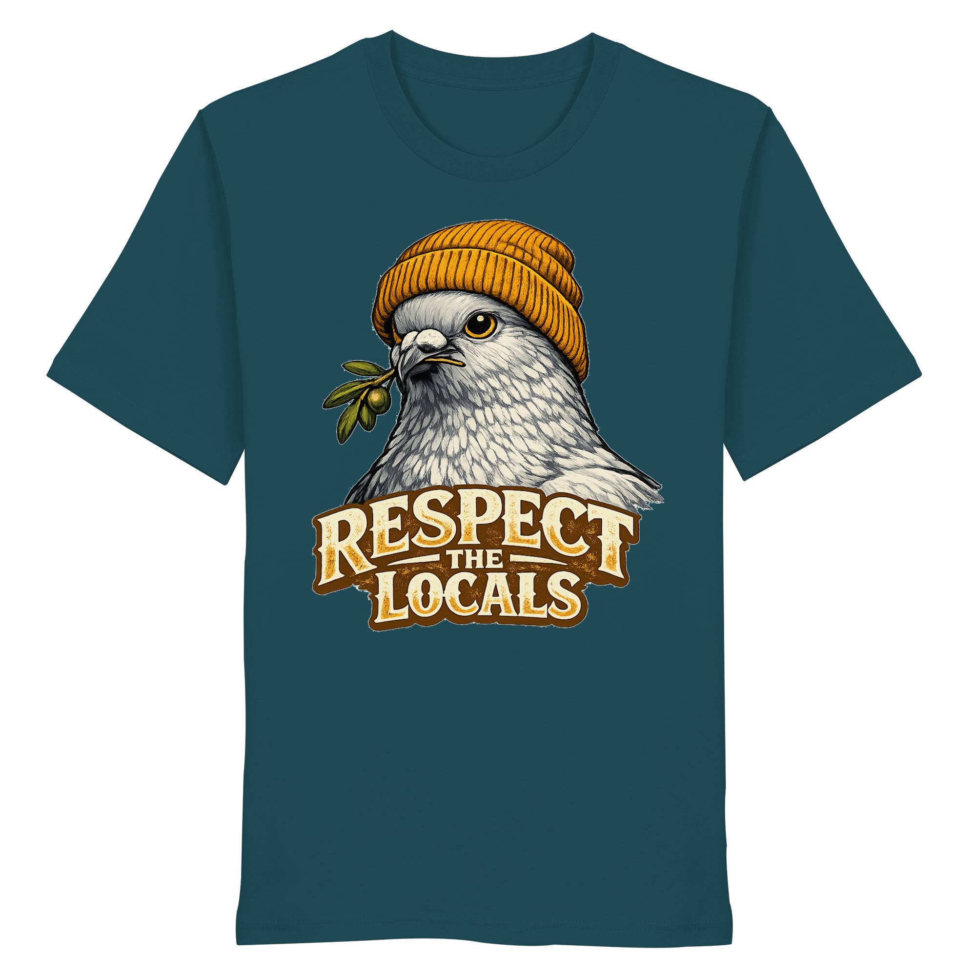 RESPECT THE LOCALS Naturschutz Tierschutz Geschenk - Organic Shirt