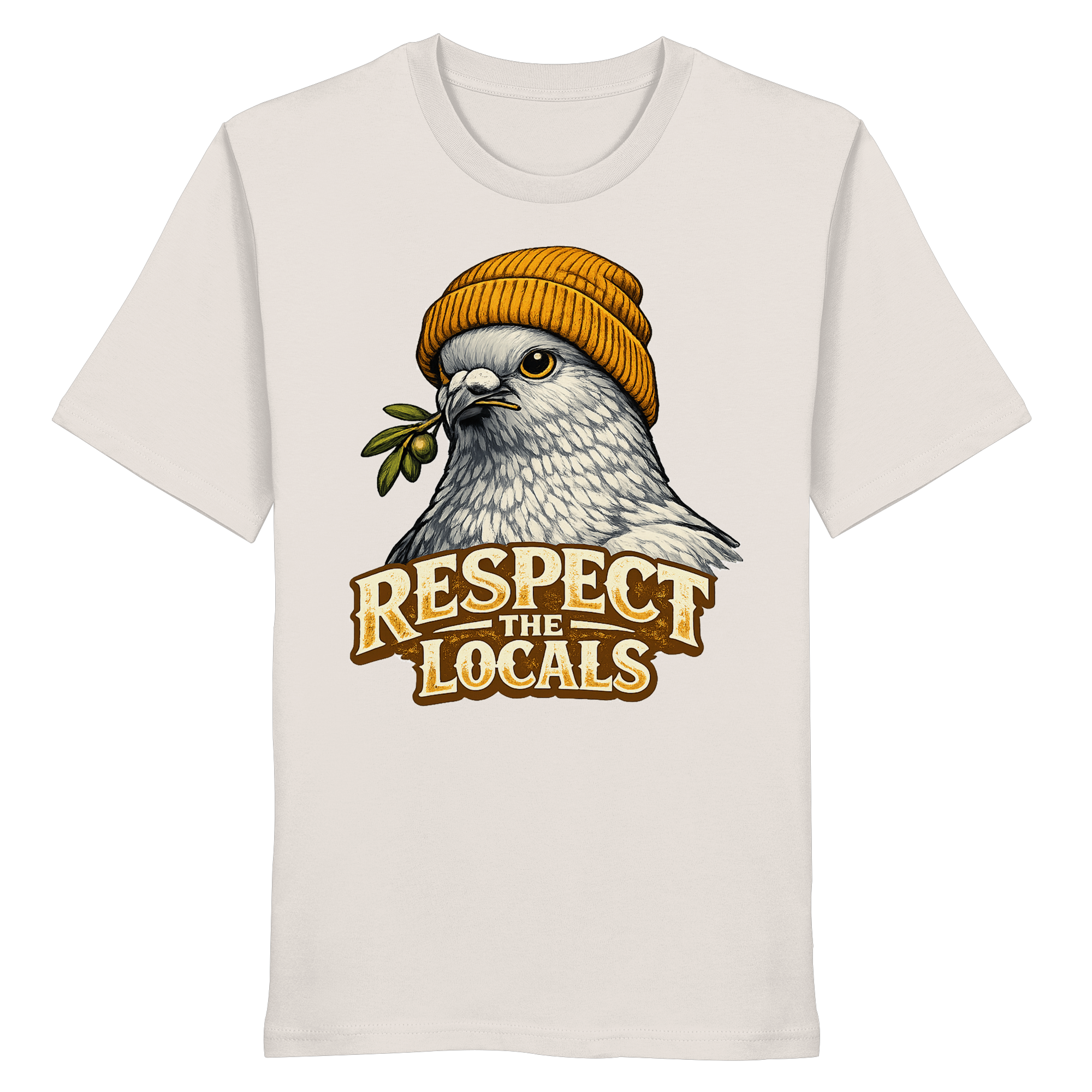RESPECT THE LOCALS Naturschutz Tierschutz Geschenk - Organic Shirt