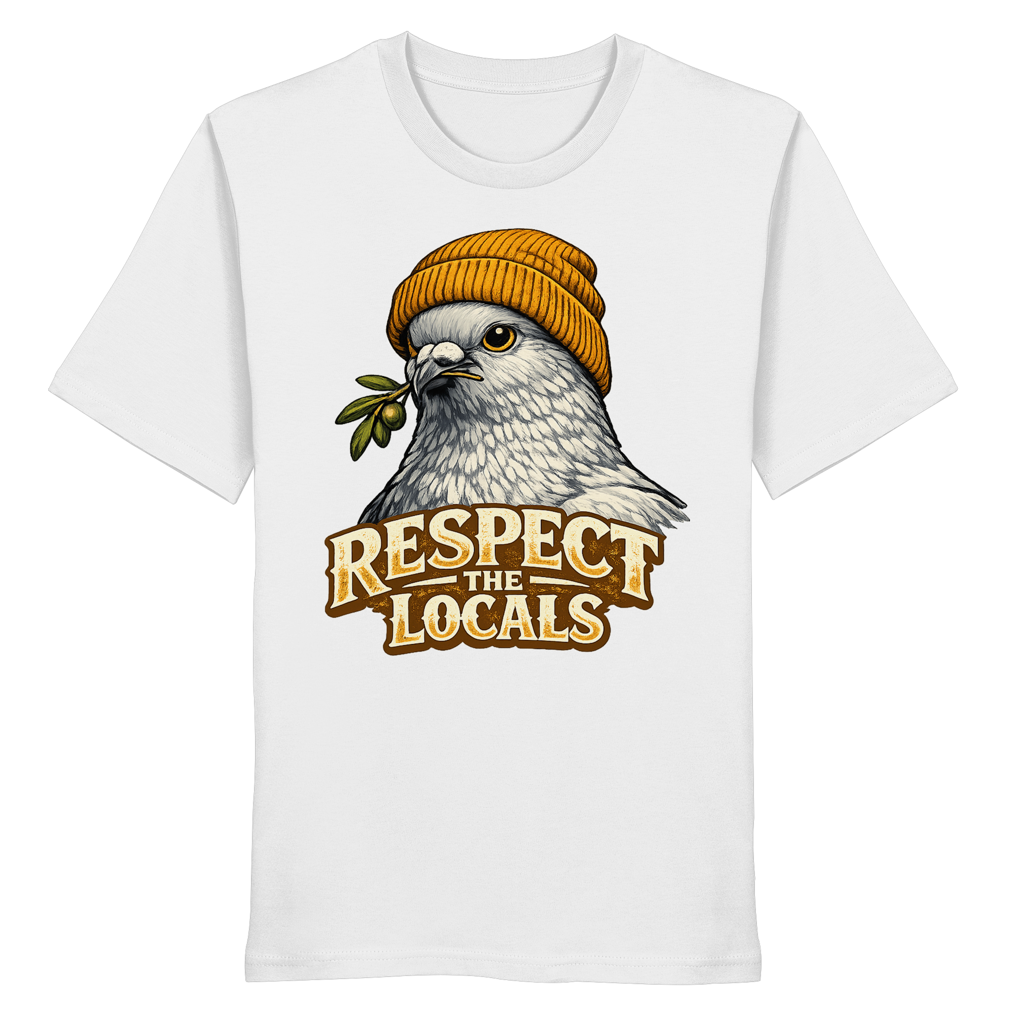 RESPECT THE LOCALS Naturschutz Tierschutz Geschenk - Organic Shirt