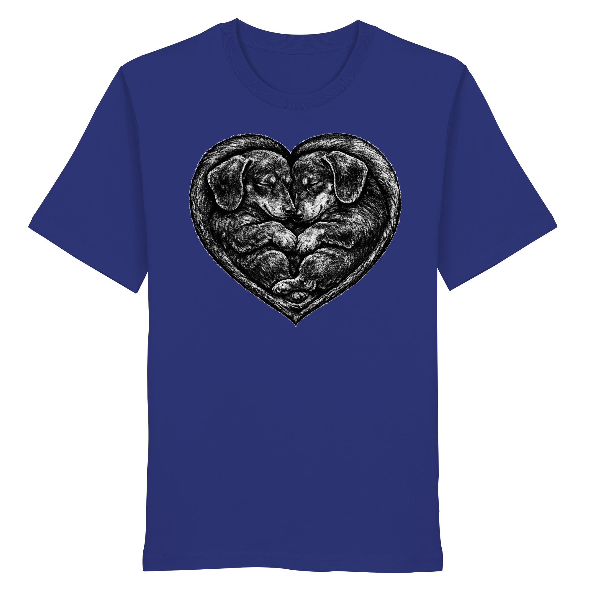 Dackel Dachshund Liebe Hund  - Organic Shirt