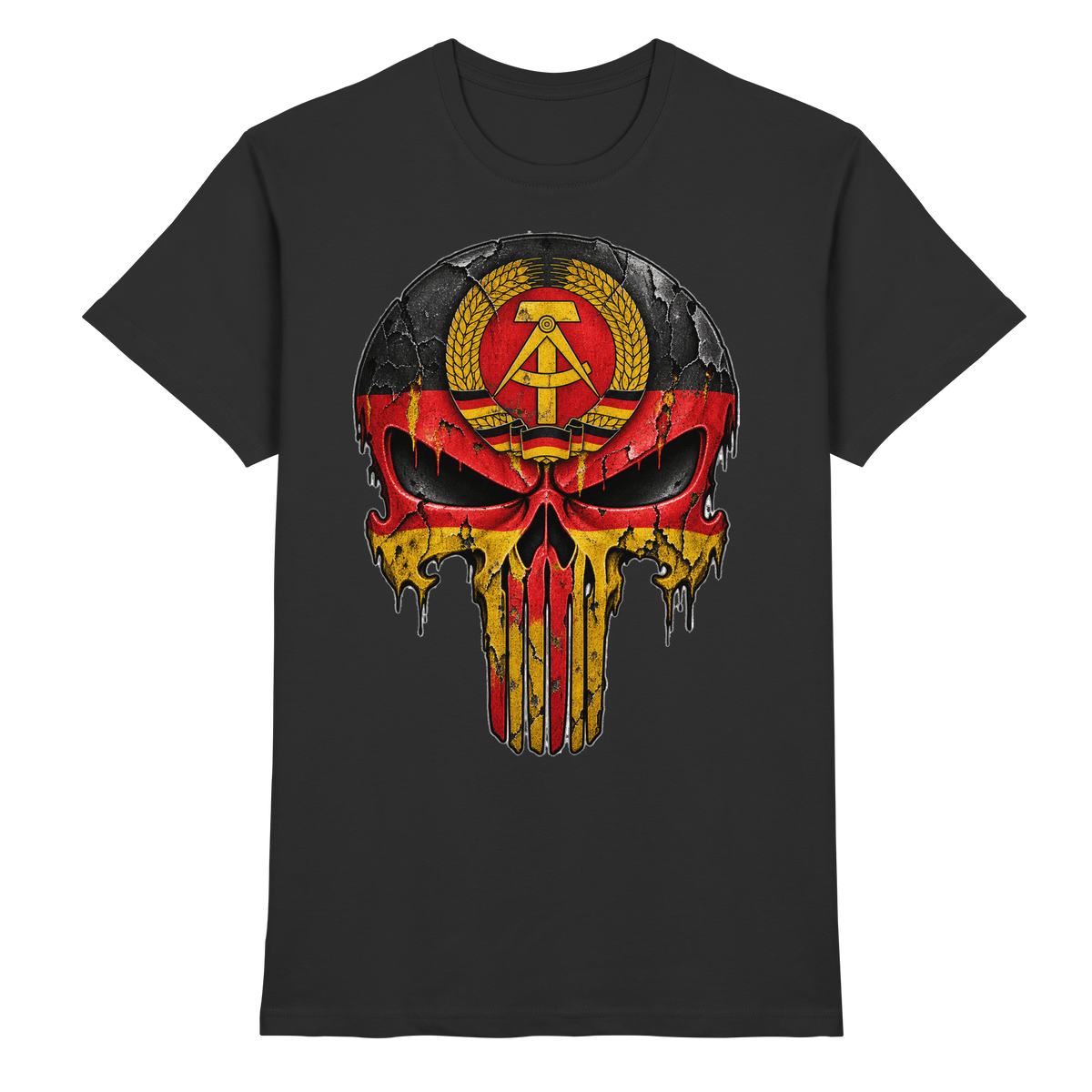 Punisher DDR Ostdeutschland - Premium Shirt