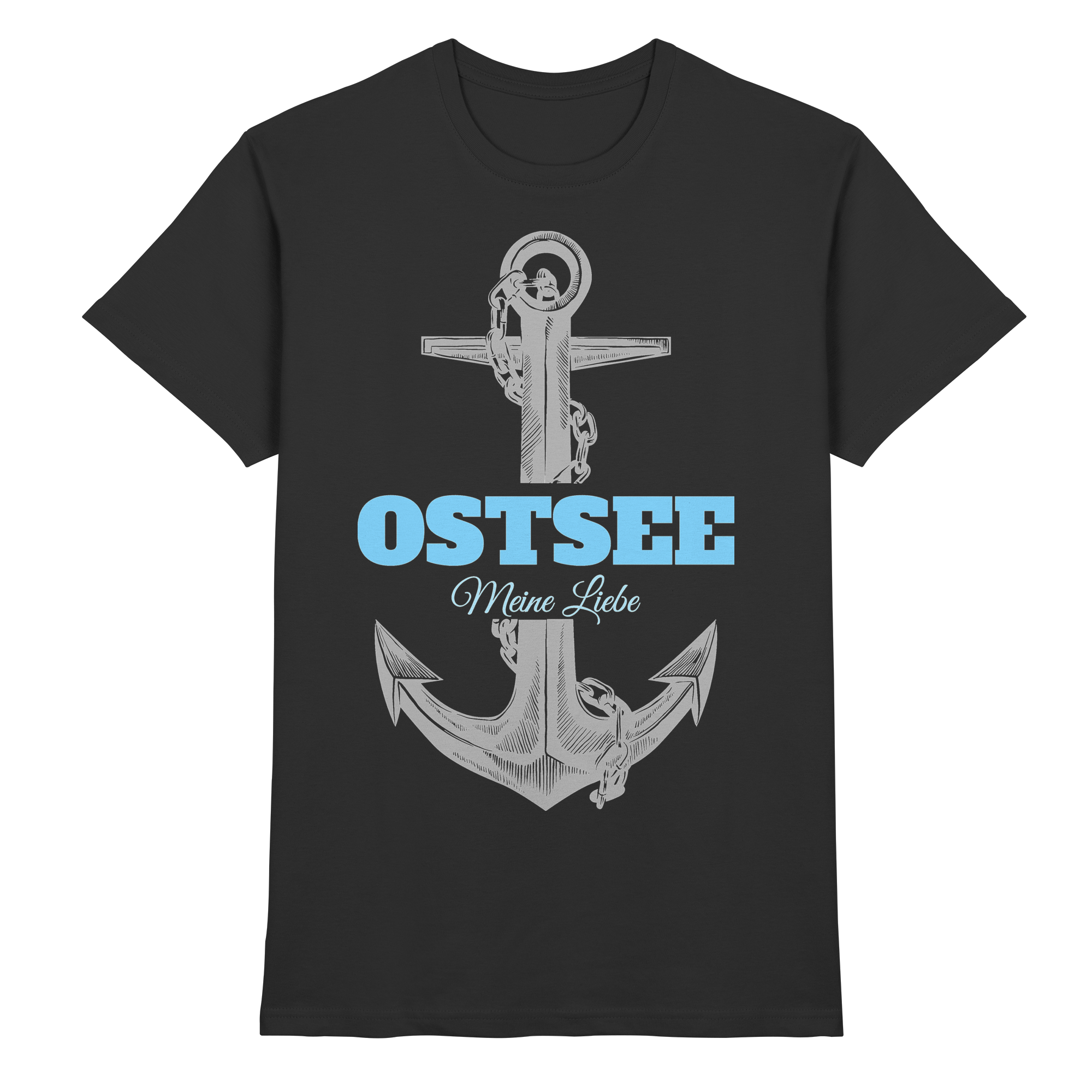 Ostsee Ferien Urlaub Geschenk - Premium Shirt