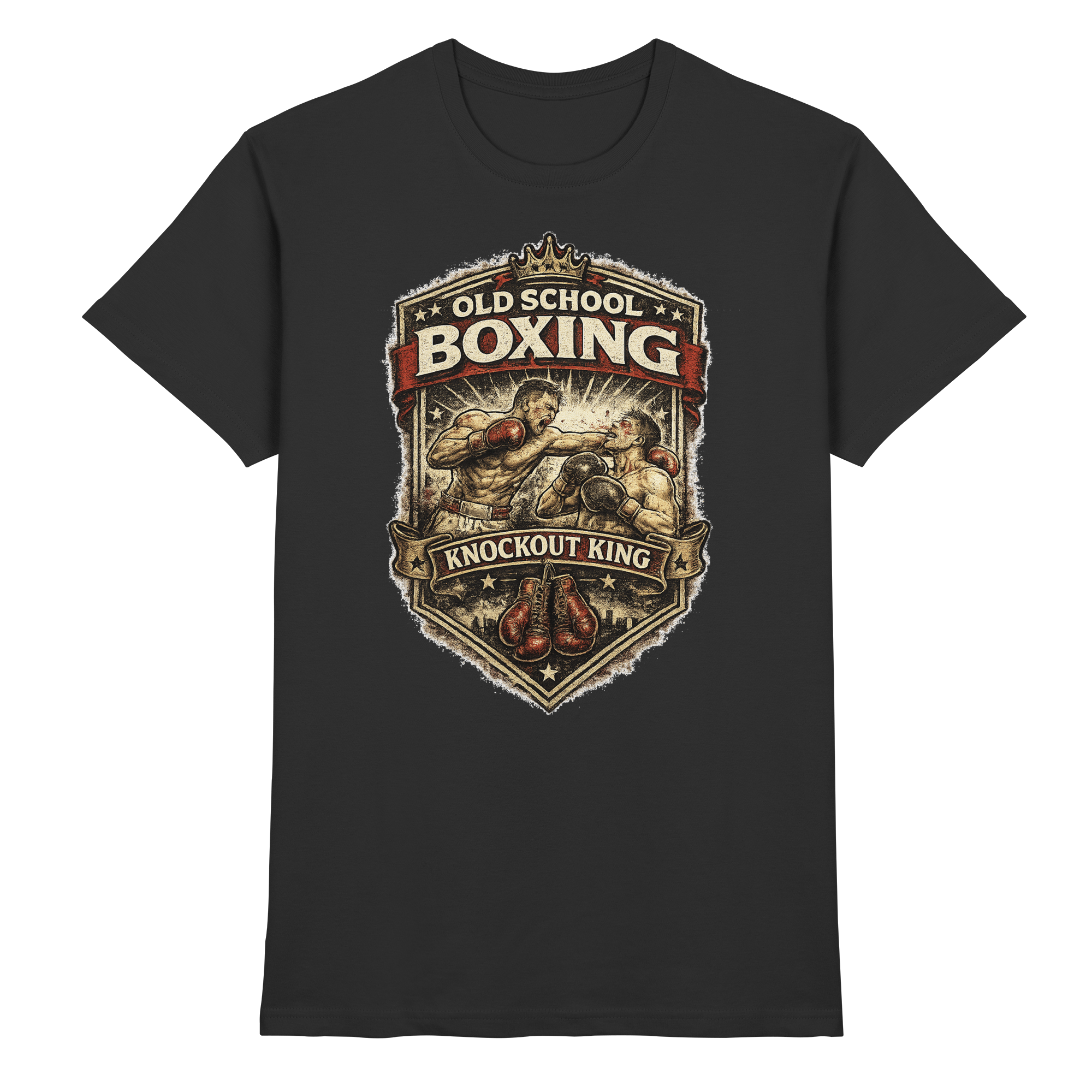 Boxsport OLD SCHOOL BOXING - Premium Shirt