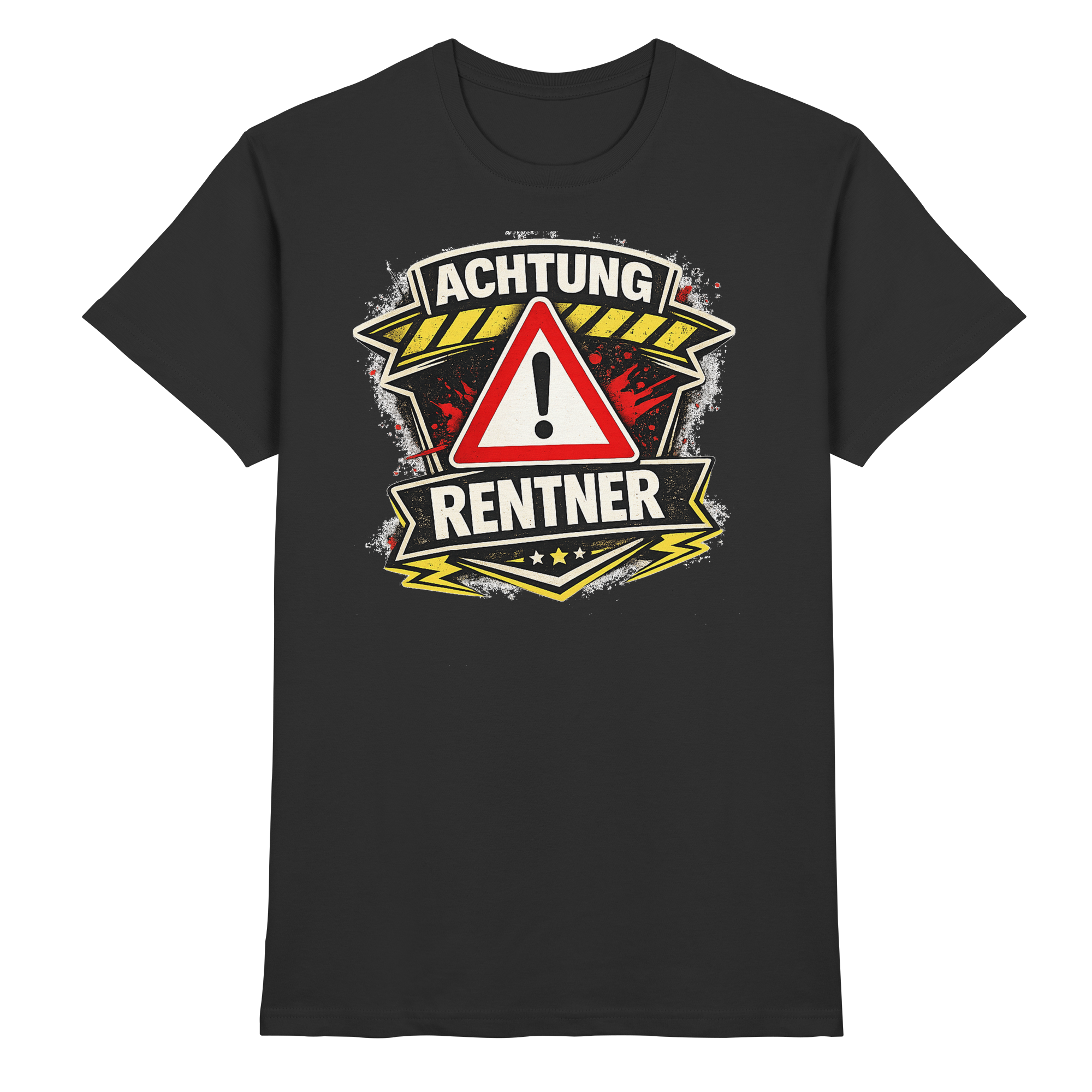 ACHTUNG RENTNER Geschenk - Premium Shirt