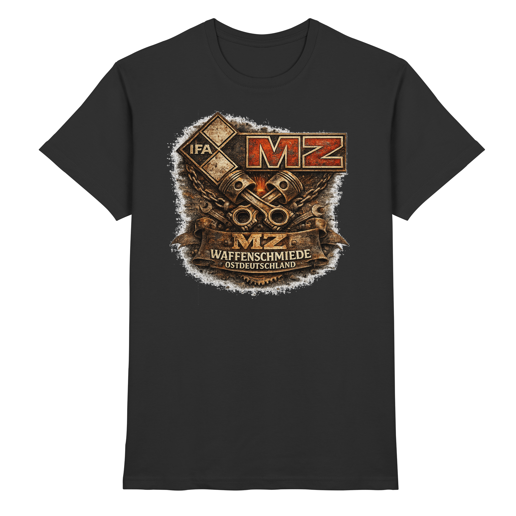 MZ IFA Waffenschmiede Ostdeutschland - Premium Shirt