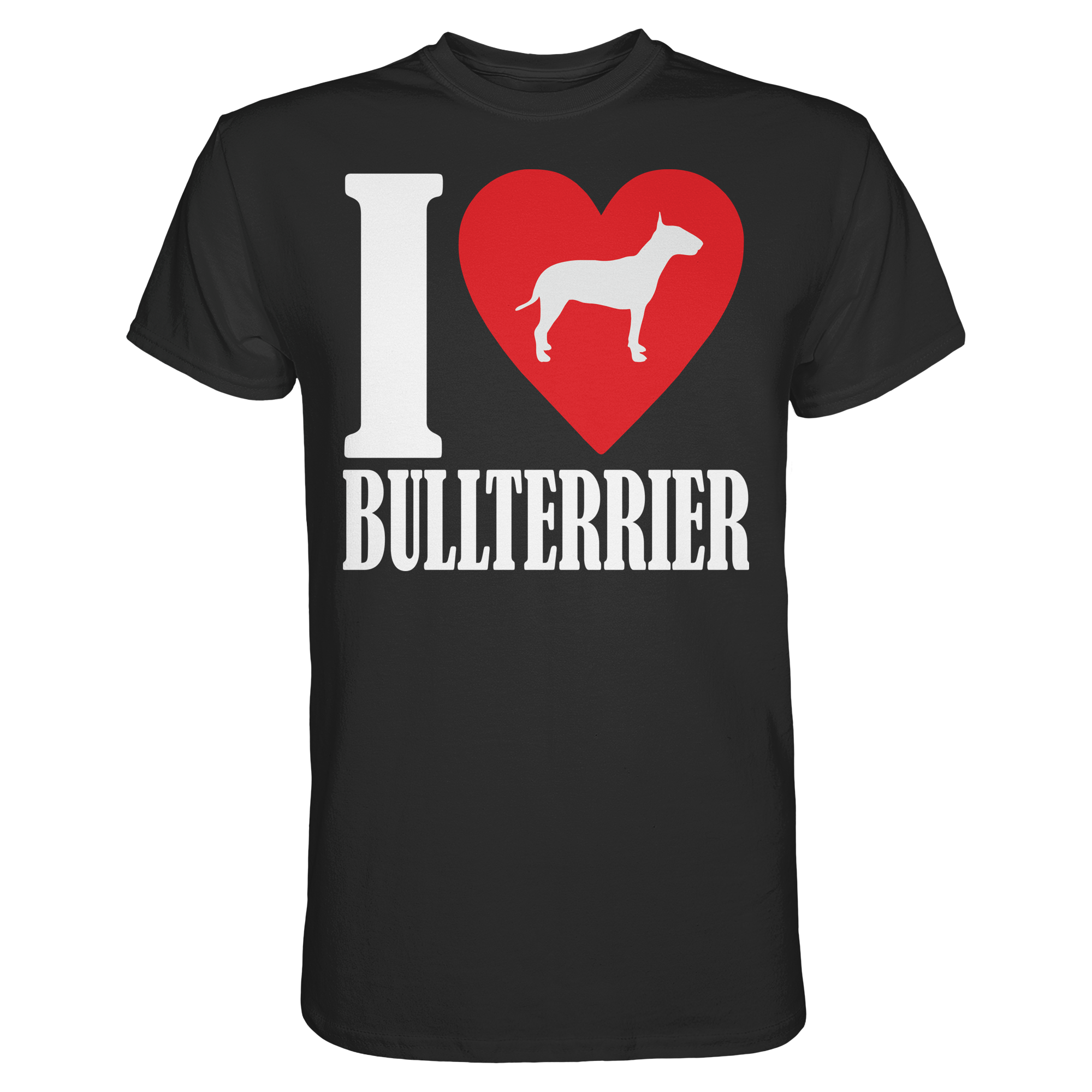 I LOVE BULLTERRIER - Premium Shirt