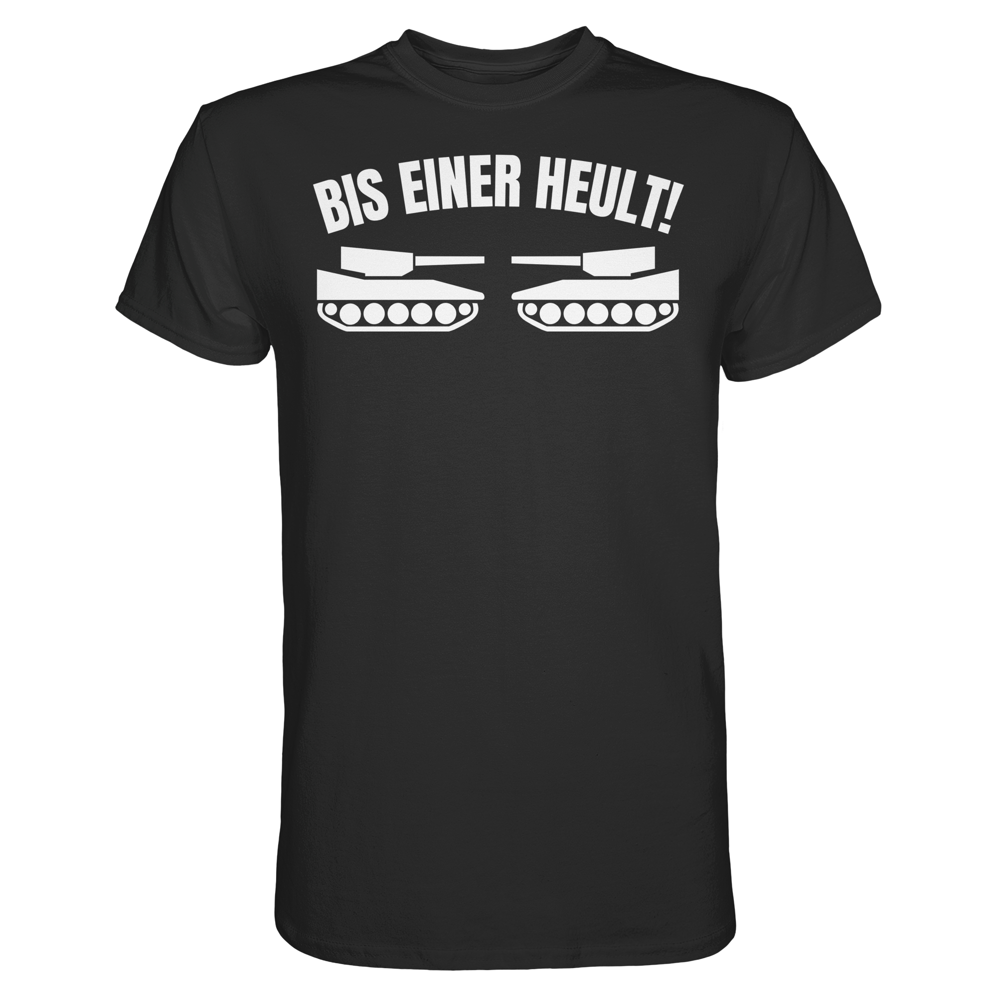 Lustige Sprüche BIS EINER HEULT - Premium Shirt
