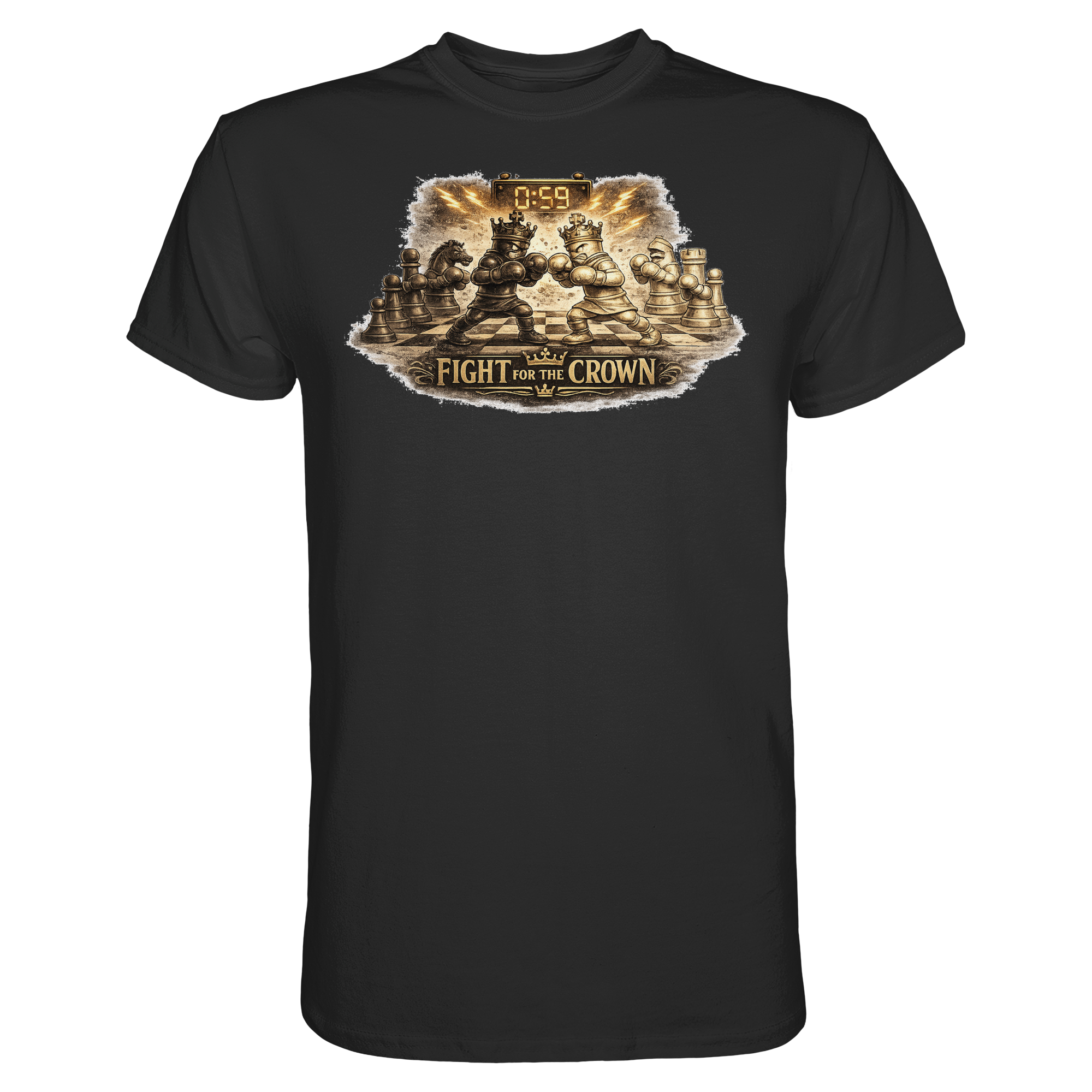 Schach/ FIGHT FOR THE CROWN - Premium Shirt