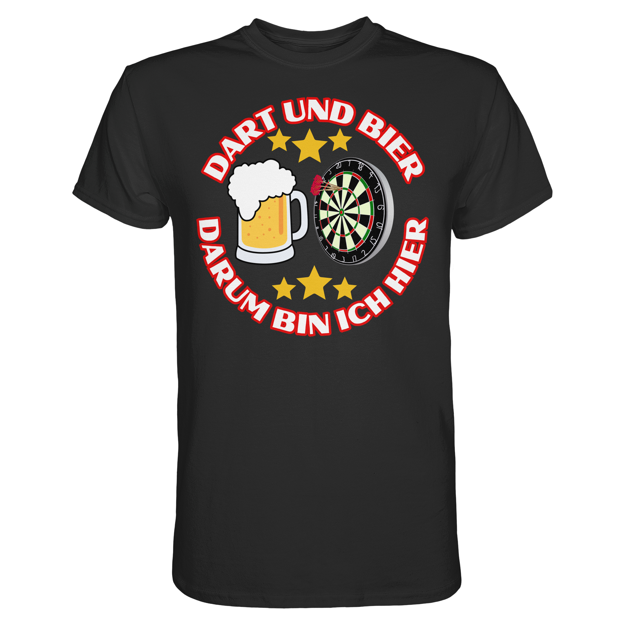 DART UND BIER - Premium Shirt