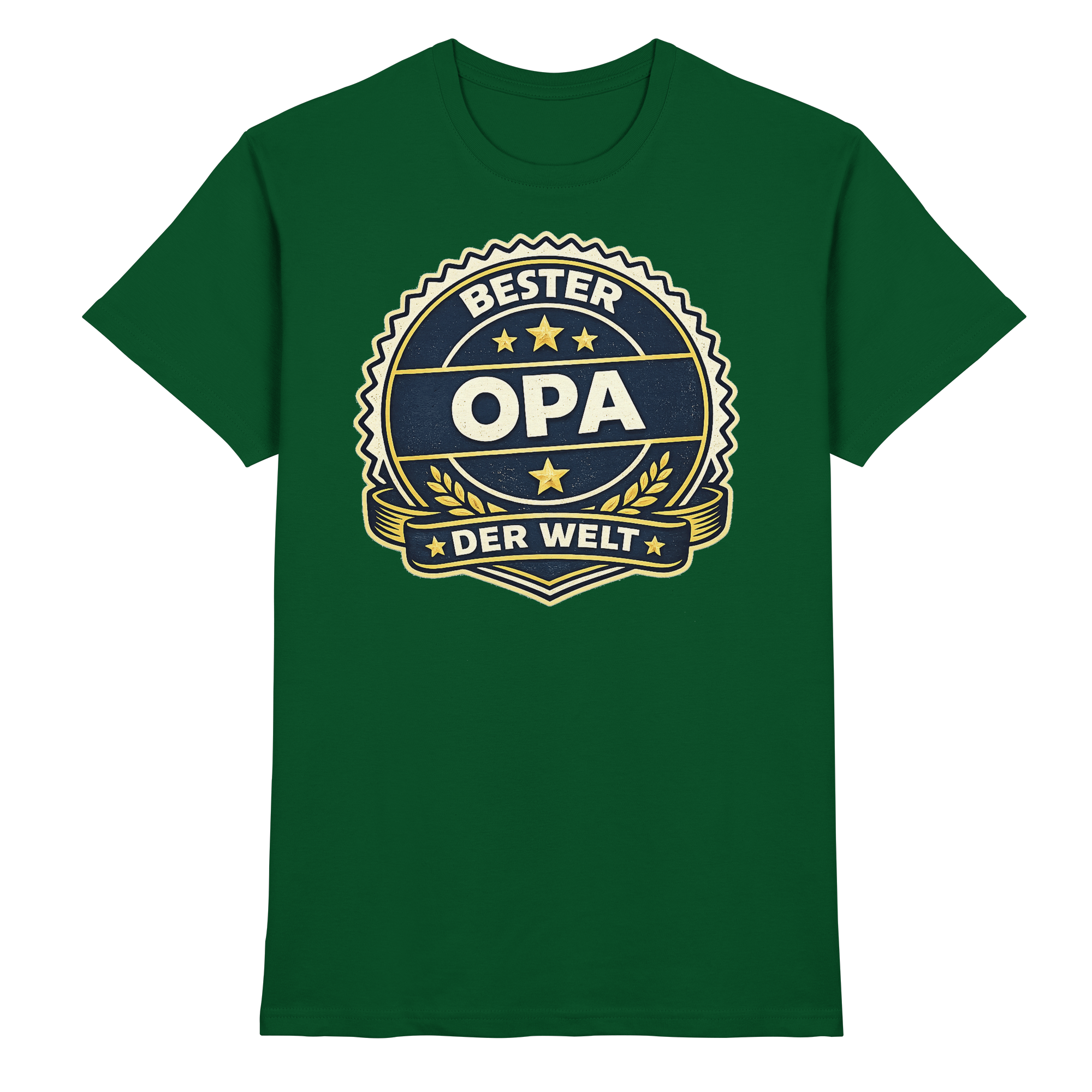 Bester Opa der Welt Fun Geschenk - Premium Shirt