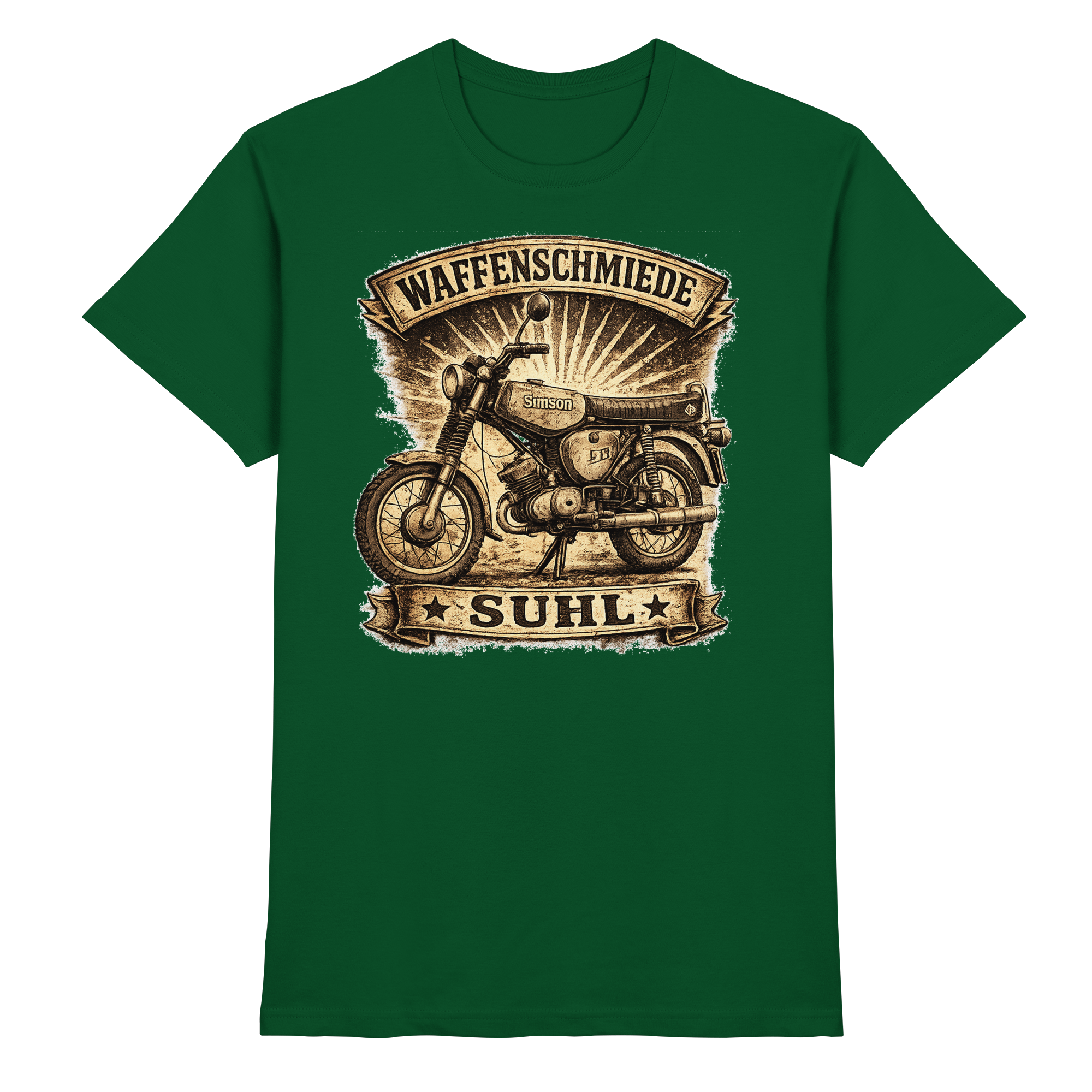 Simson Waffenschmiede Suhl - Premium Shirt