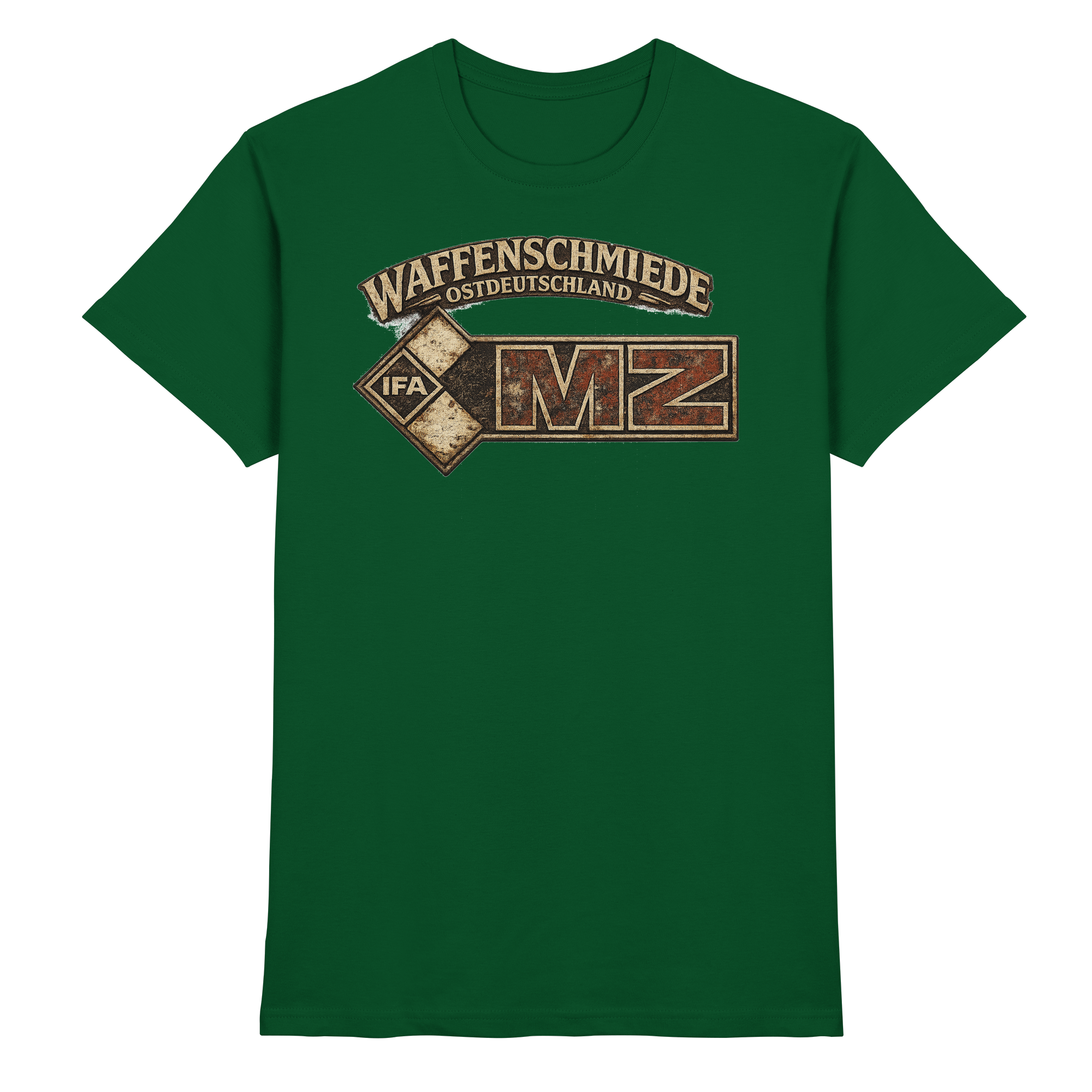 MZ IFA Waffenschmiede Ostdeutschland - Premium Shirt