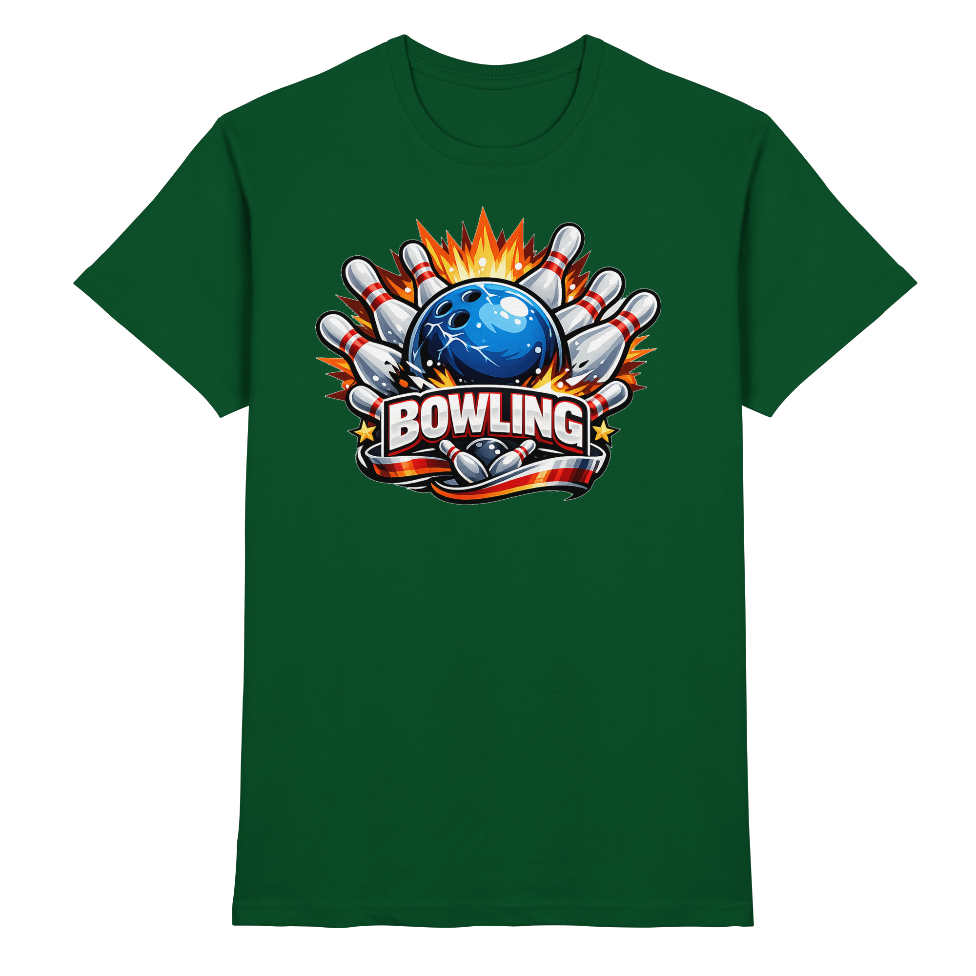 Bowling Sport Geschenk - Premium Shirt