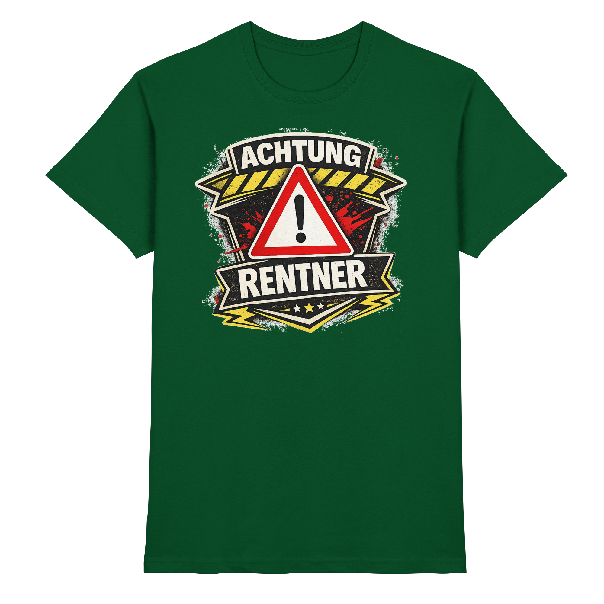 ACHTUNG RENTNER Geschenk - Premium Shirt