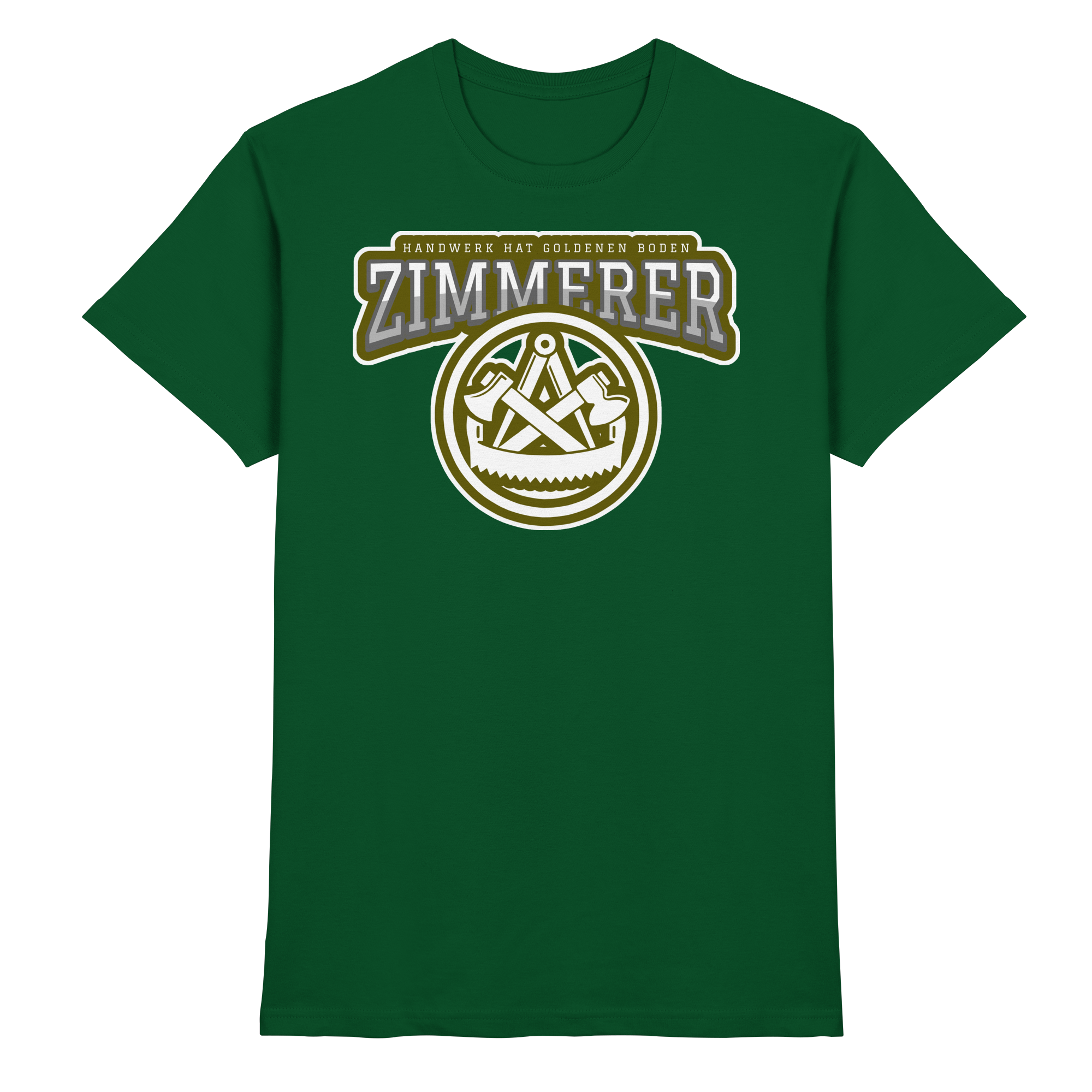 Zimmerer Zimmermann Handwerk - Premium Shirt