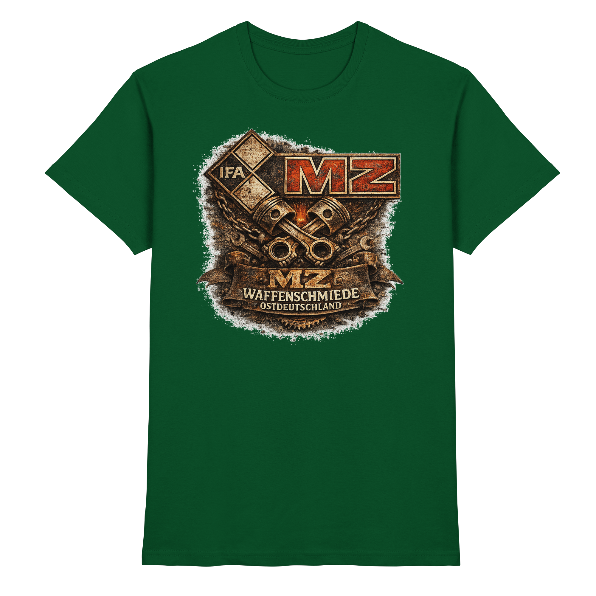 MZ IFA Waffenschmiede Ostdeutschland - Premium Shirt