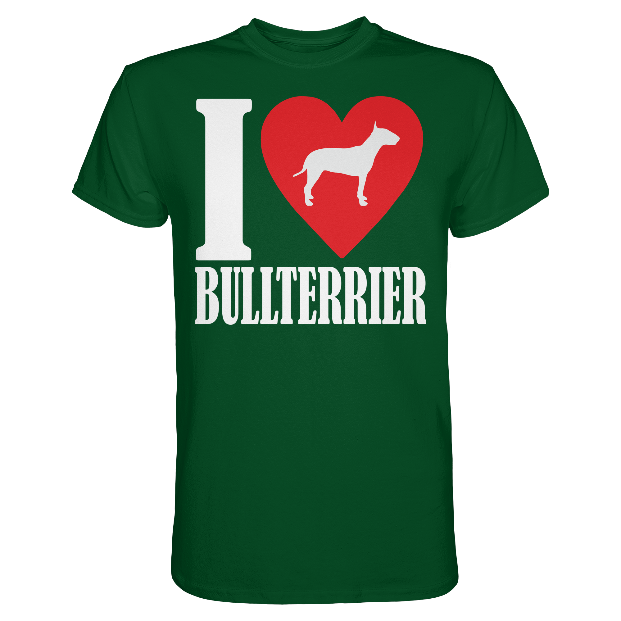 I LOVE BULLTERRIER - Premium Shirt