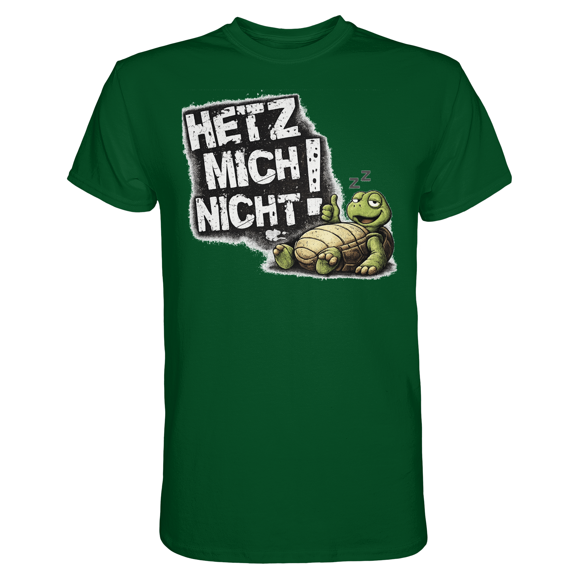 Lustige Sprüche HETZ MICH NICHT - Premium Shirt