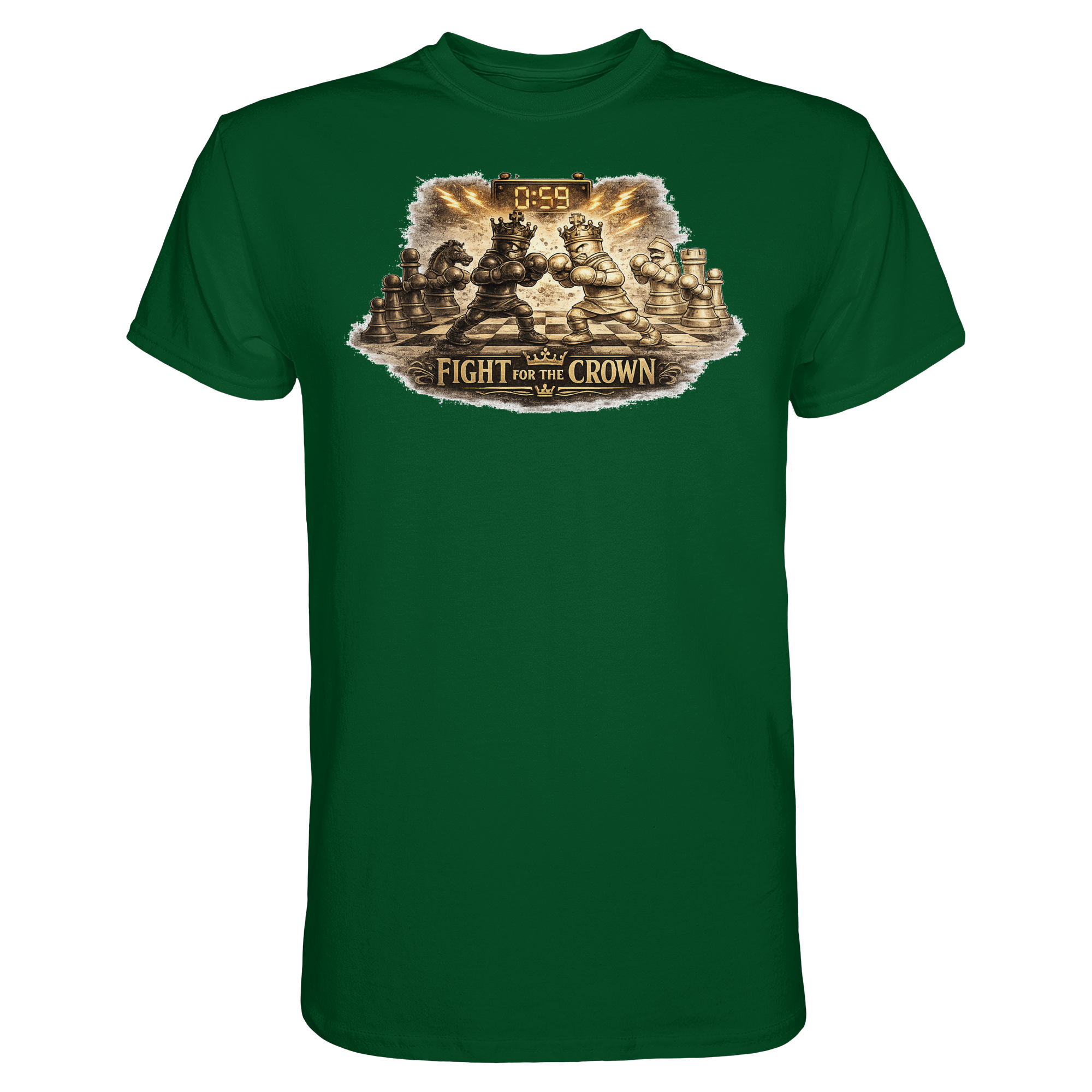 Schach/ FIGHT FOR THE CROWN - Premium Shirt