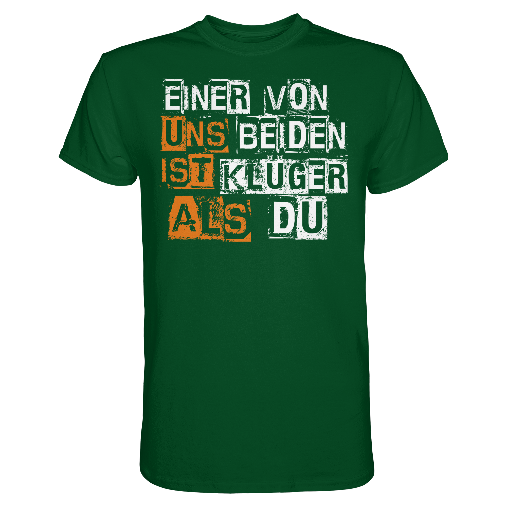Lustige Sprüche EINER VON UNS BEIDEN - Premium Shirt
