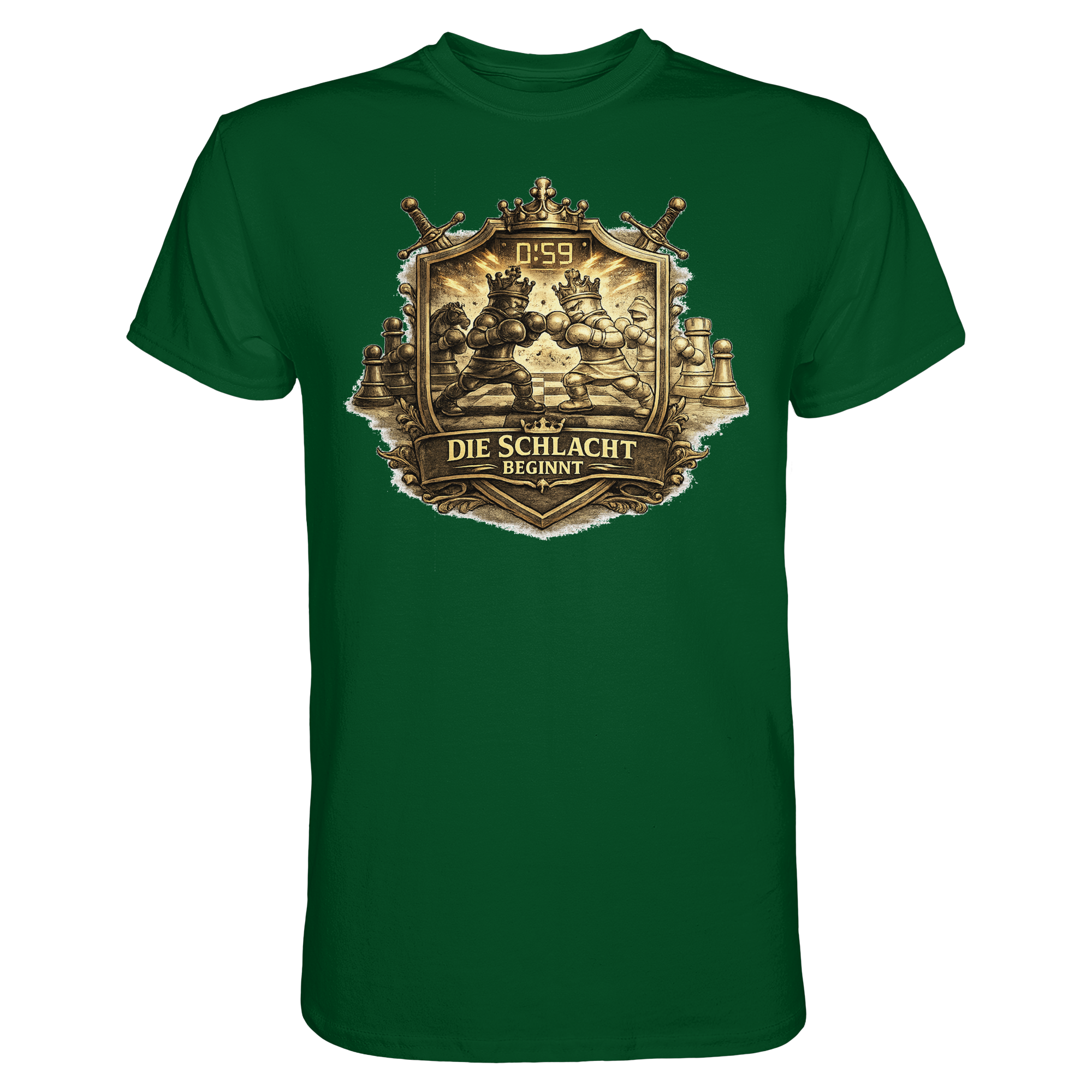 Schach/ DIE SCHLACHT BEGINNT - Premium Shirt