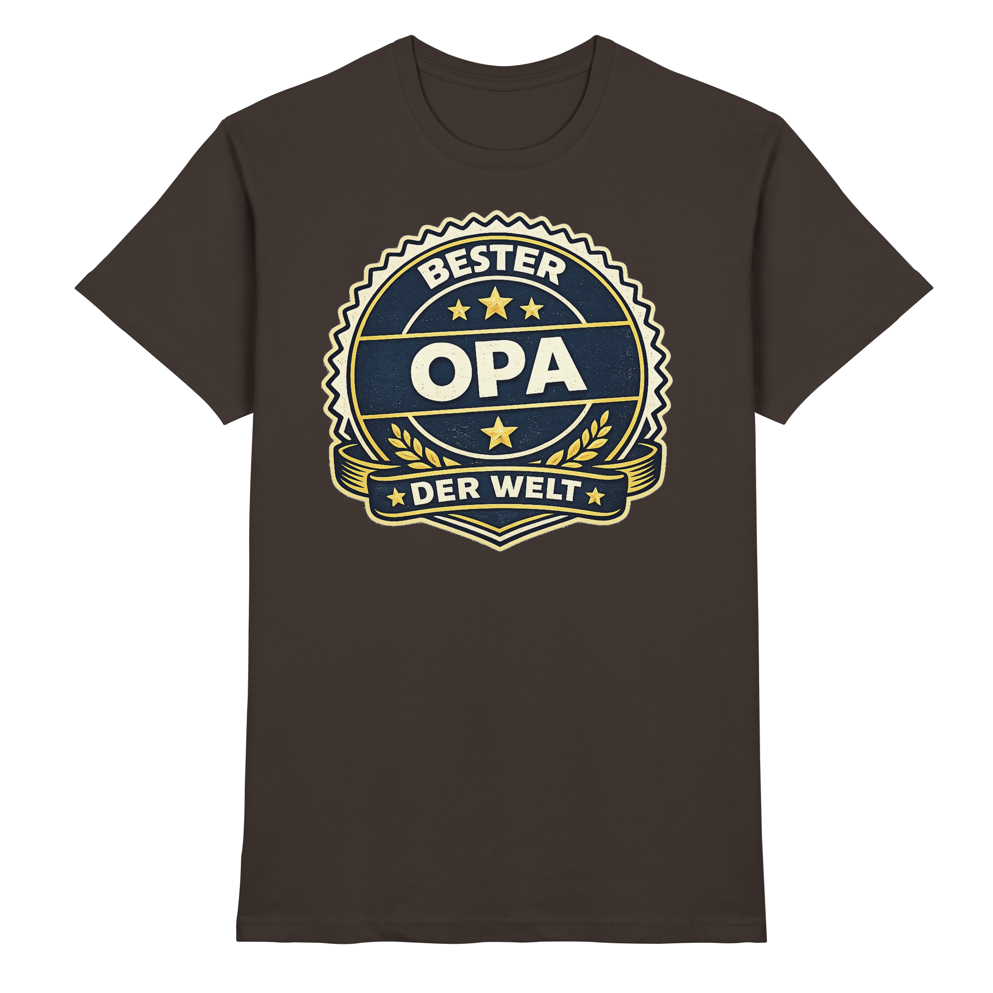 Bester Opa der Welt Fun Geschenk - Premium Shirt