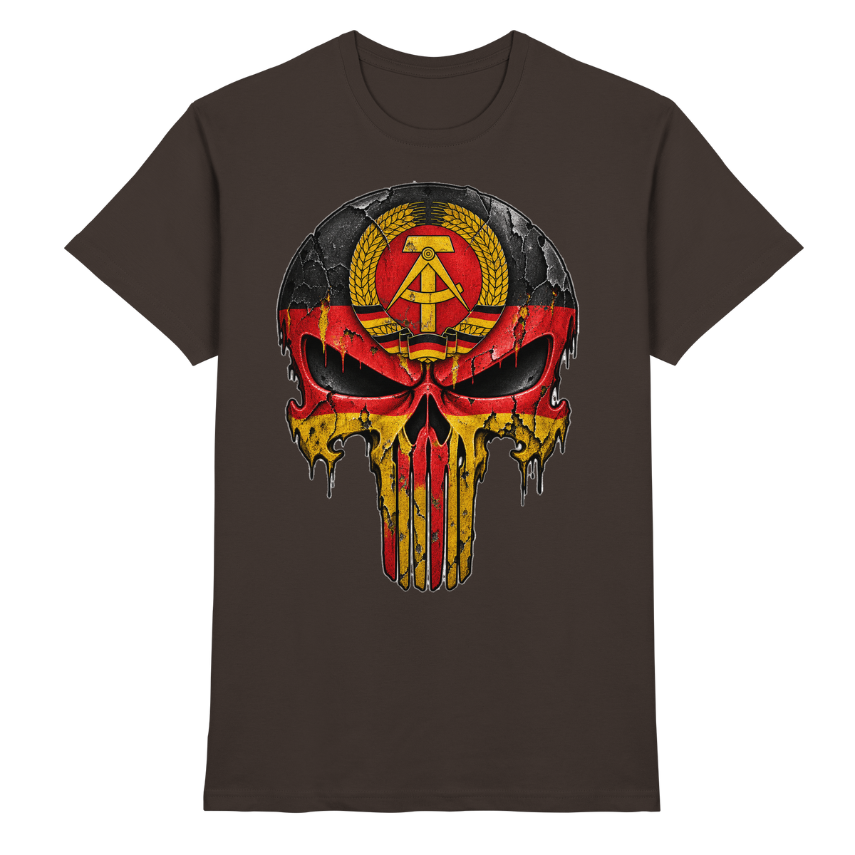 Punisher DDR Ostdeutschland - Premium Shirt