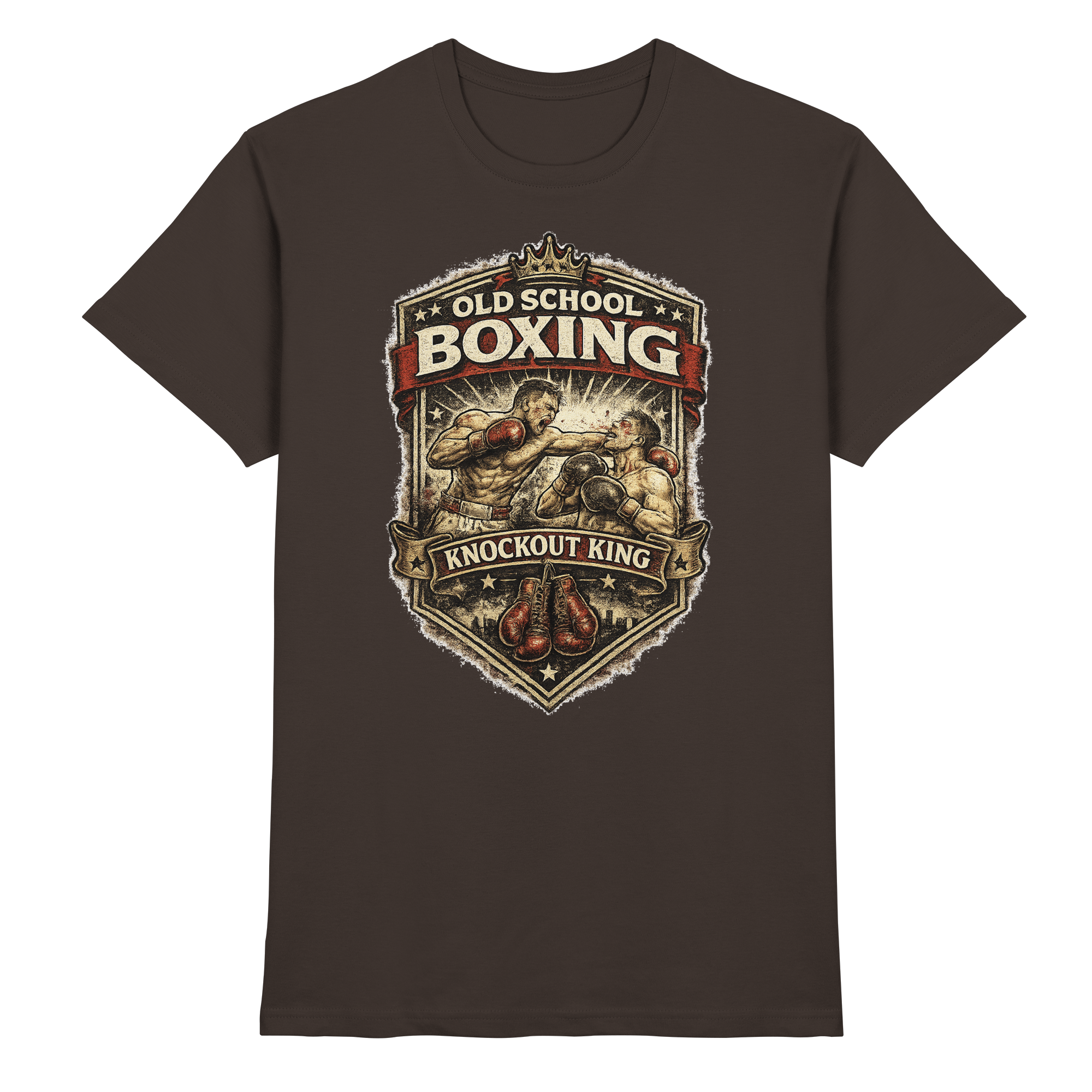 Boxsport OLD SCHOOL BOXING - Premium Shirt