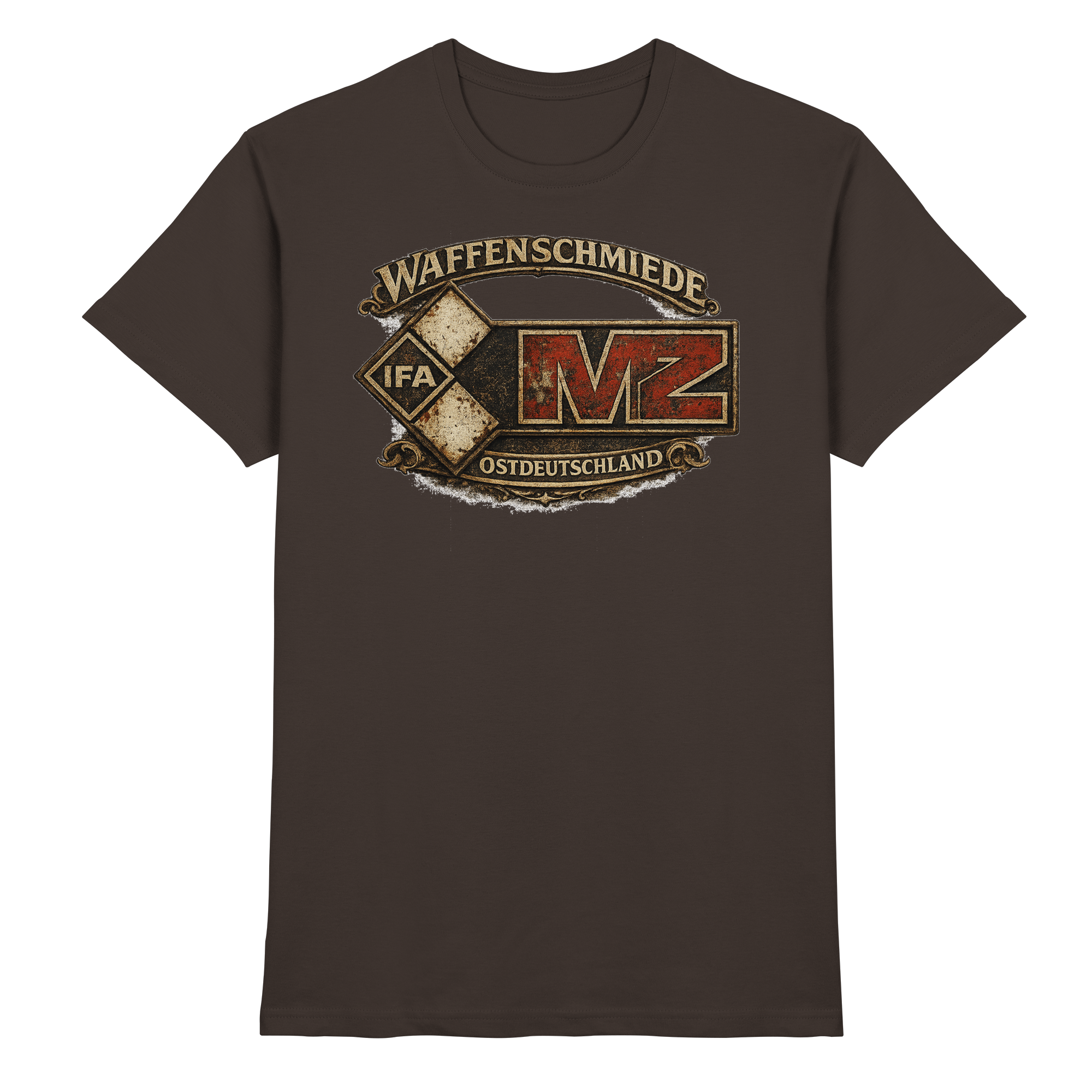 MZ IFA Waffenschmiede Ostdeutschland - Premium Shirt