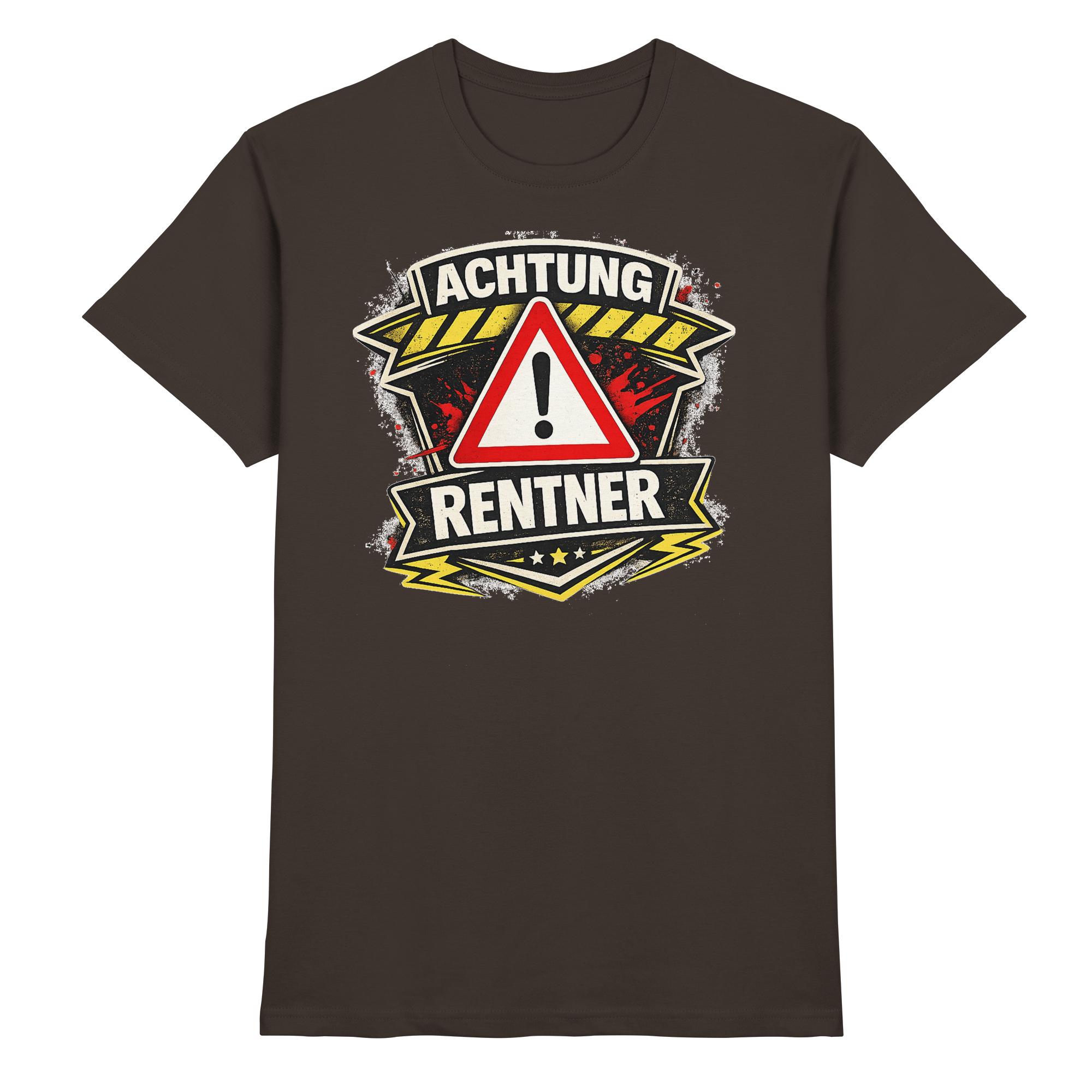 ACHTUNG RENTNER Geschenk - Premium Shirt