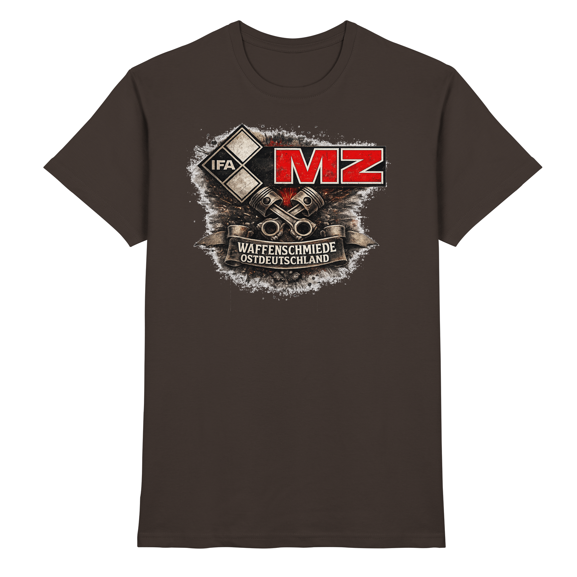 MZ IFA Waffenschmiede Ostdeutschland - Premium Shirt