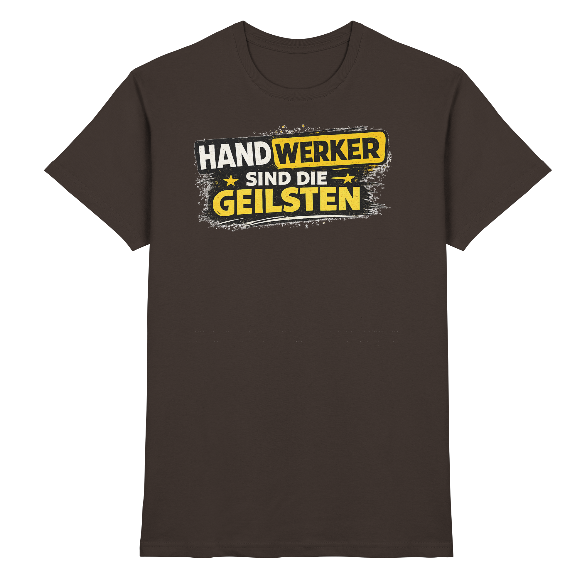 Lustige Sprüche/ HANDWERKER SIND DIE GEILSTEN  - Premium Shirt
