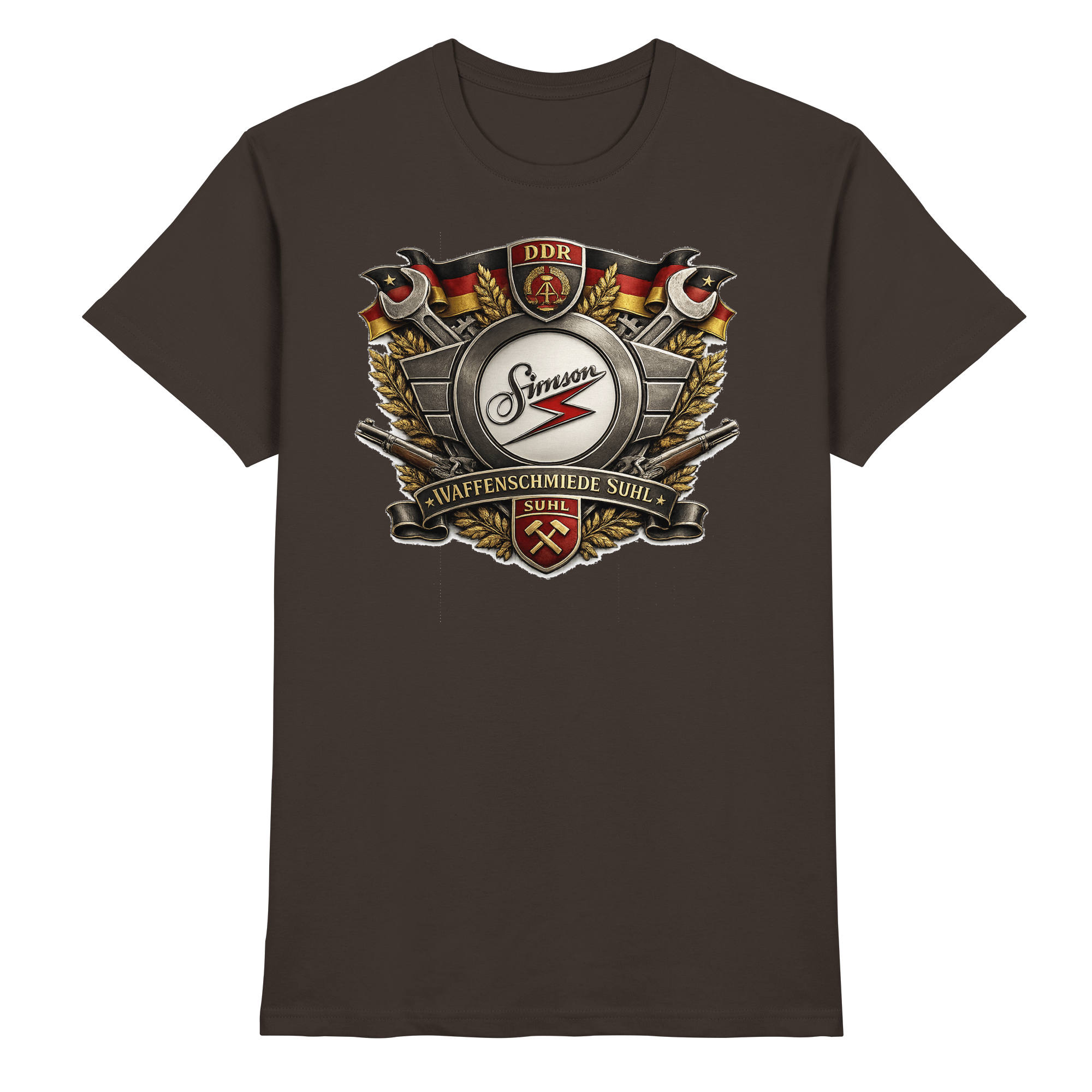 Simson Waffenschmiede Suhl Geschenk - Premium Shirt