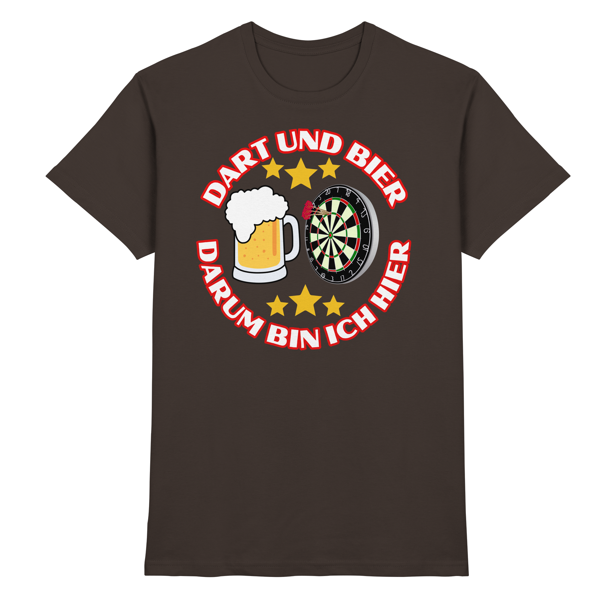 DART UND BIER - Premium Shirt