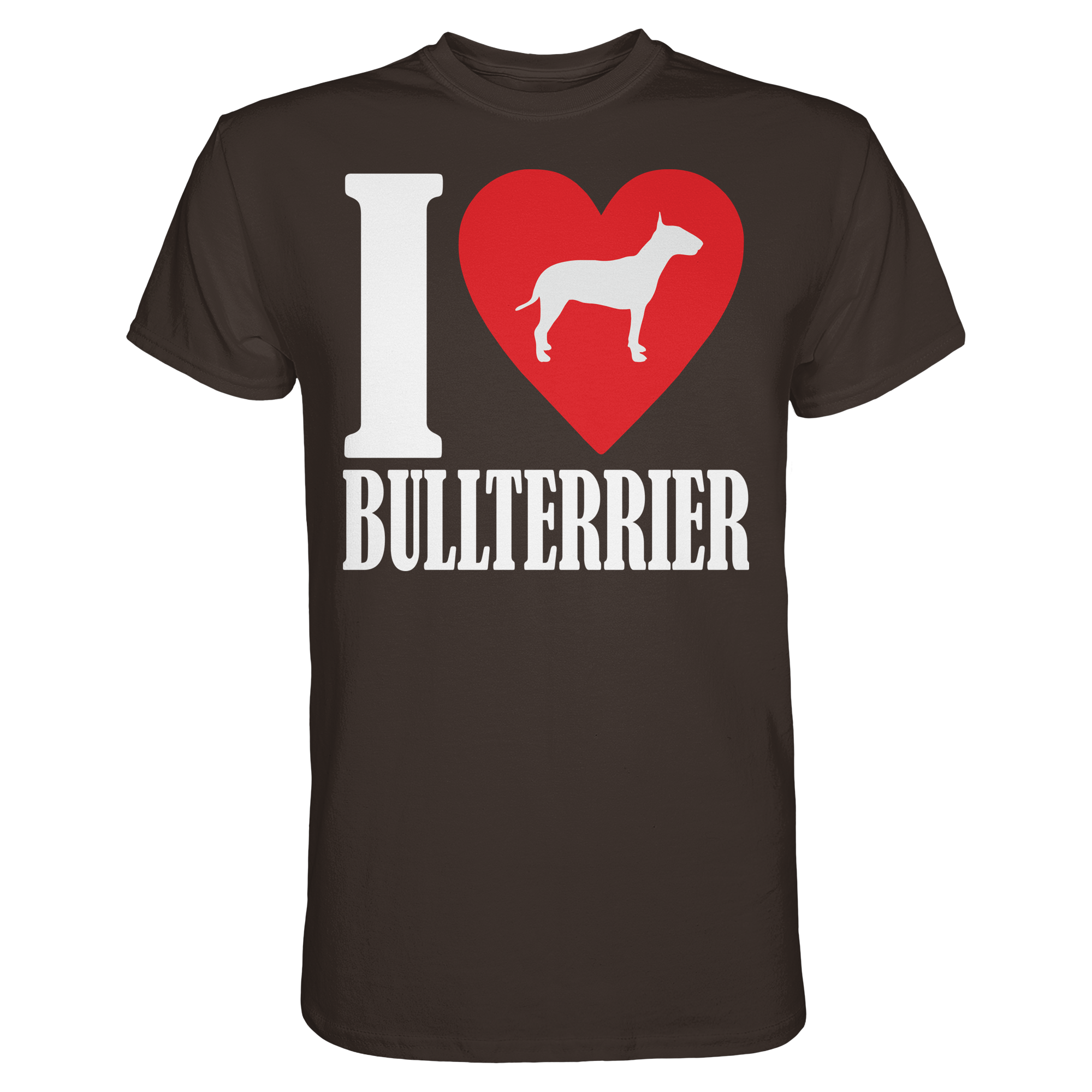 I LOVE BULLTERRIER - Premium Shirt