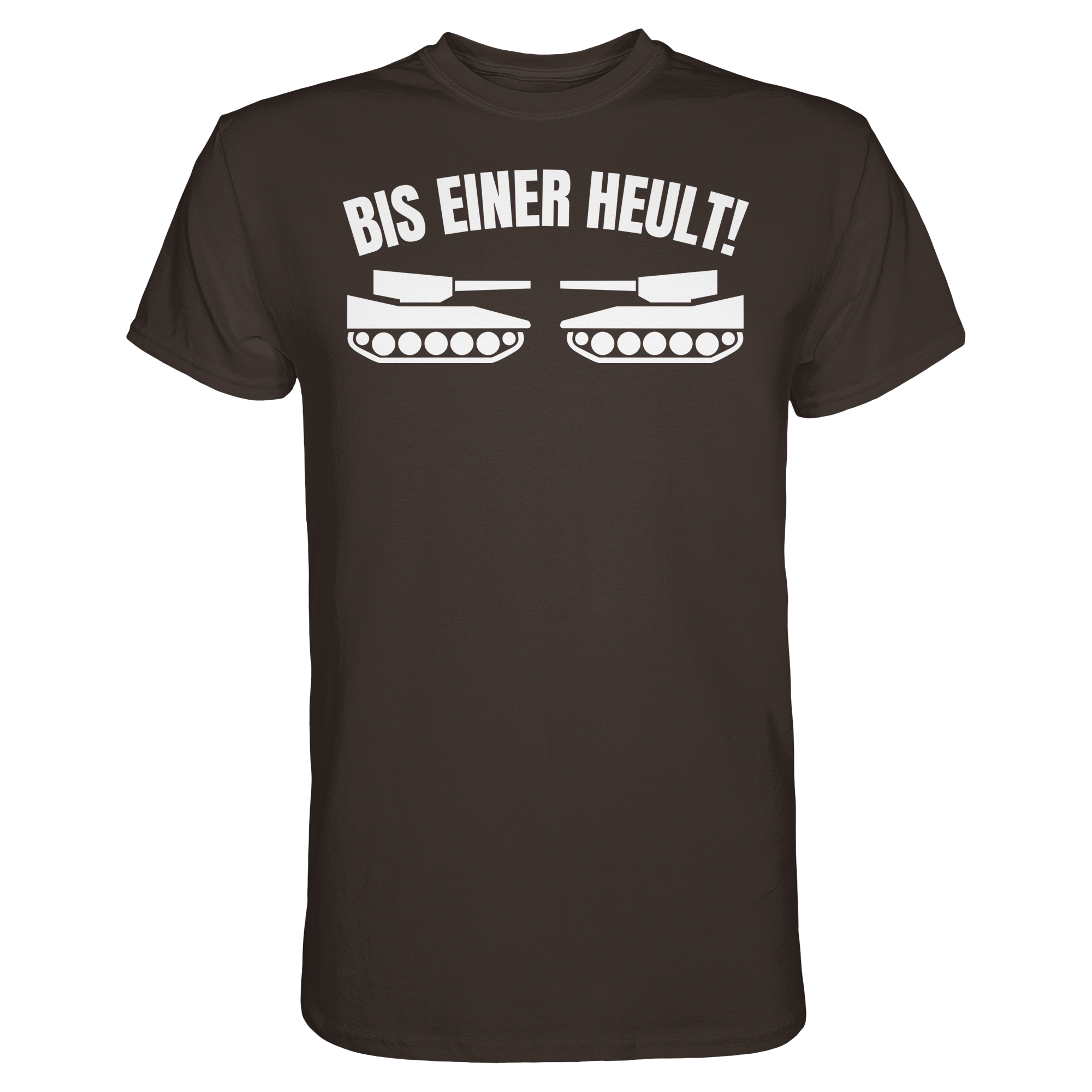 Lustige Sprüche BIS EINER HEULT - Premium Shirt