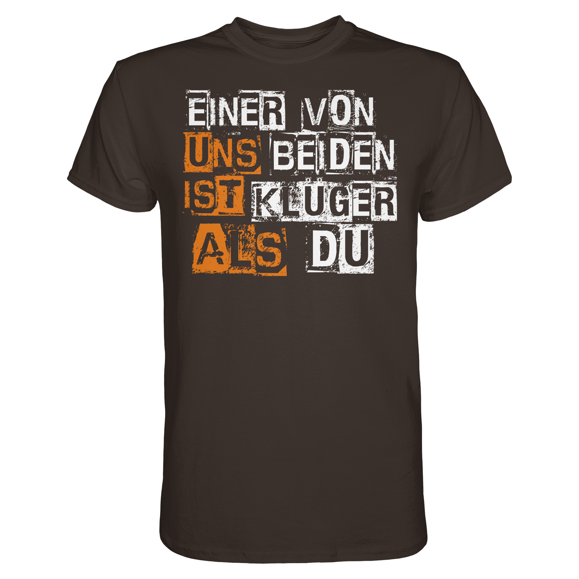 Lustige Sprüche EINER VON UNS BEIDEN - Premium Shirt