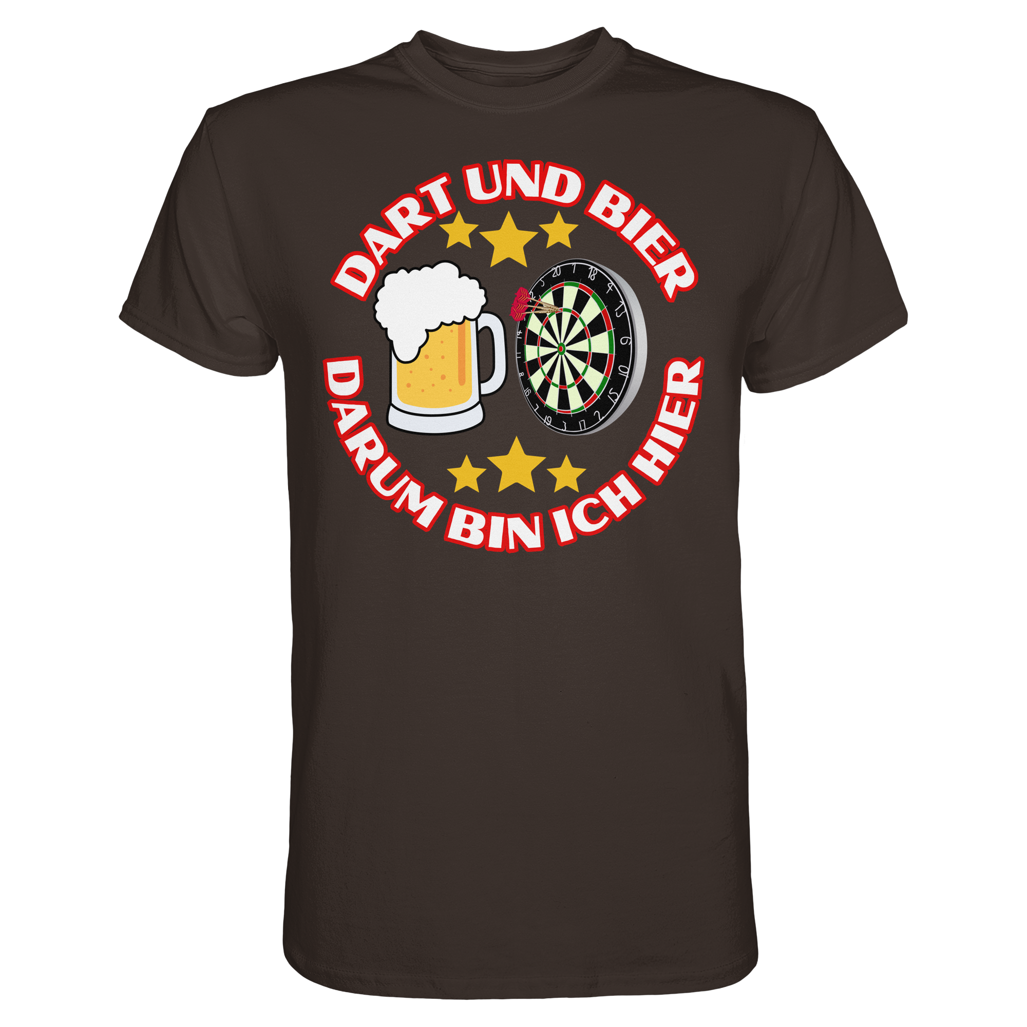 DART UND BIER - Premium Shirt