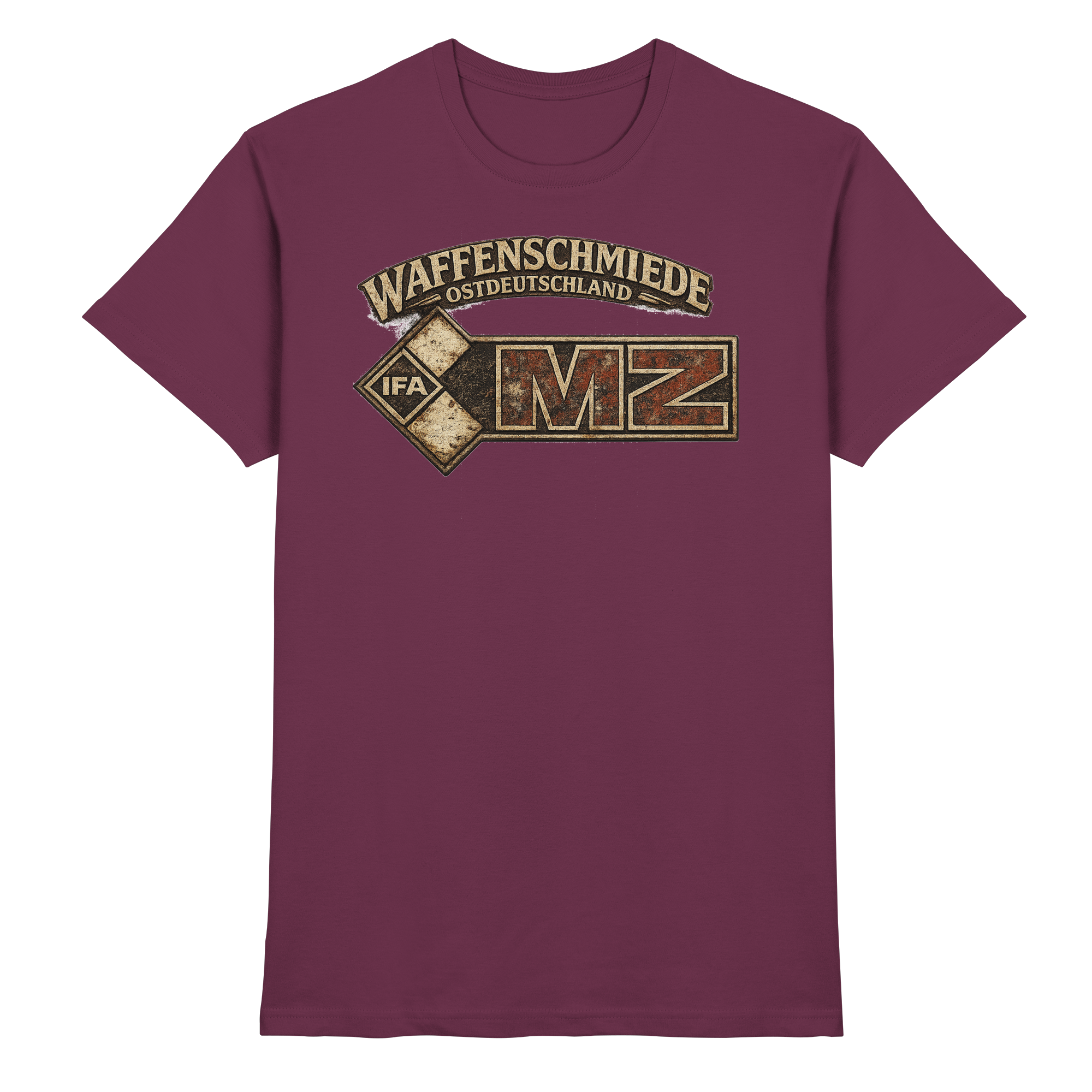 MZ IFA Waffenschmiede Ostdeutschland - Premium Shirt
