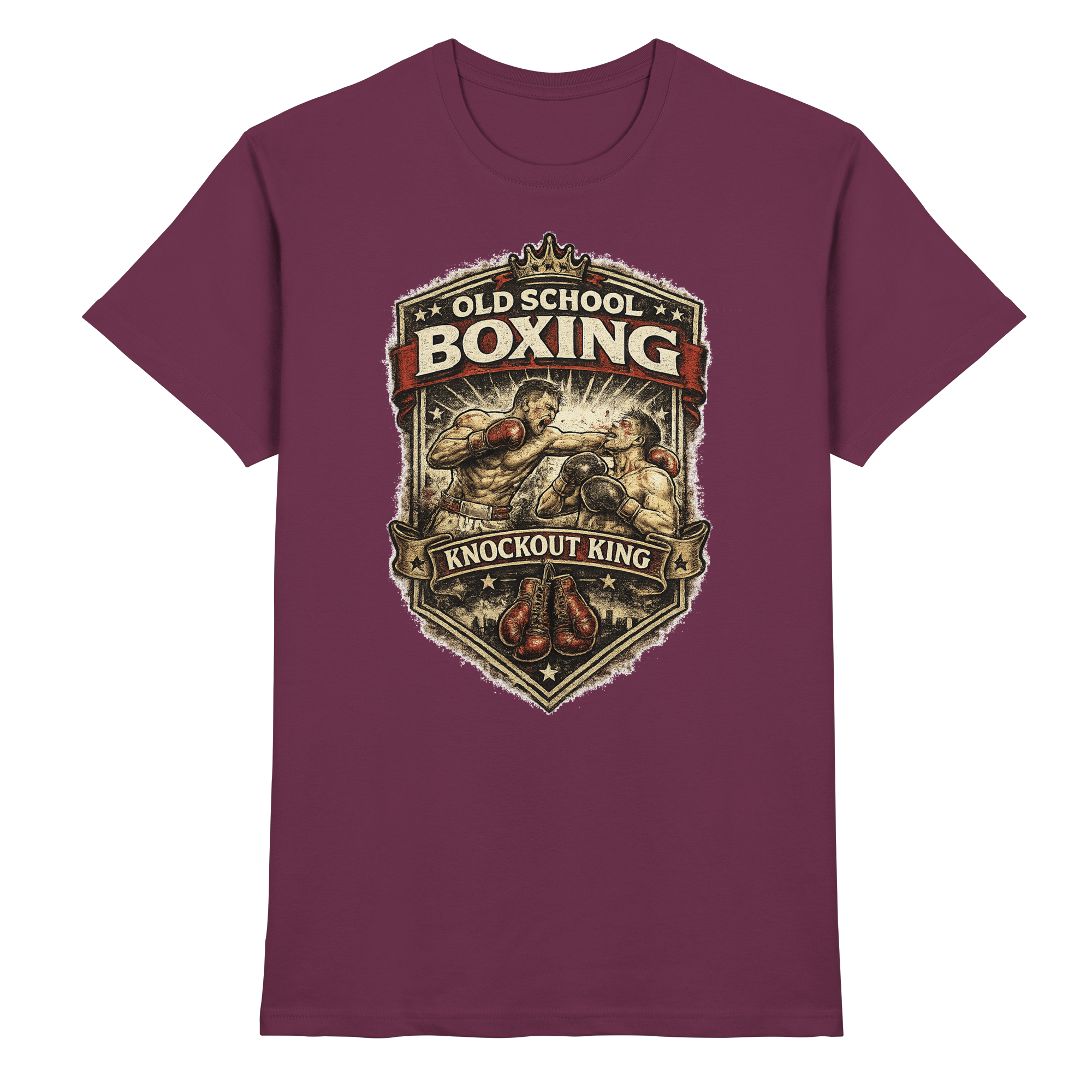 Boxsport OLD SCHOOL BOXING - Premium Shirt