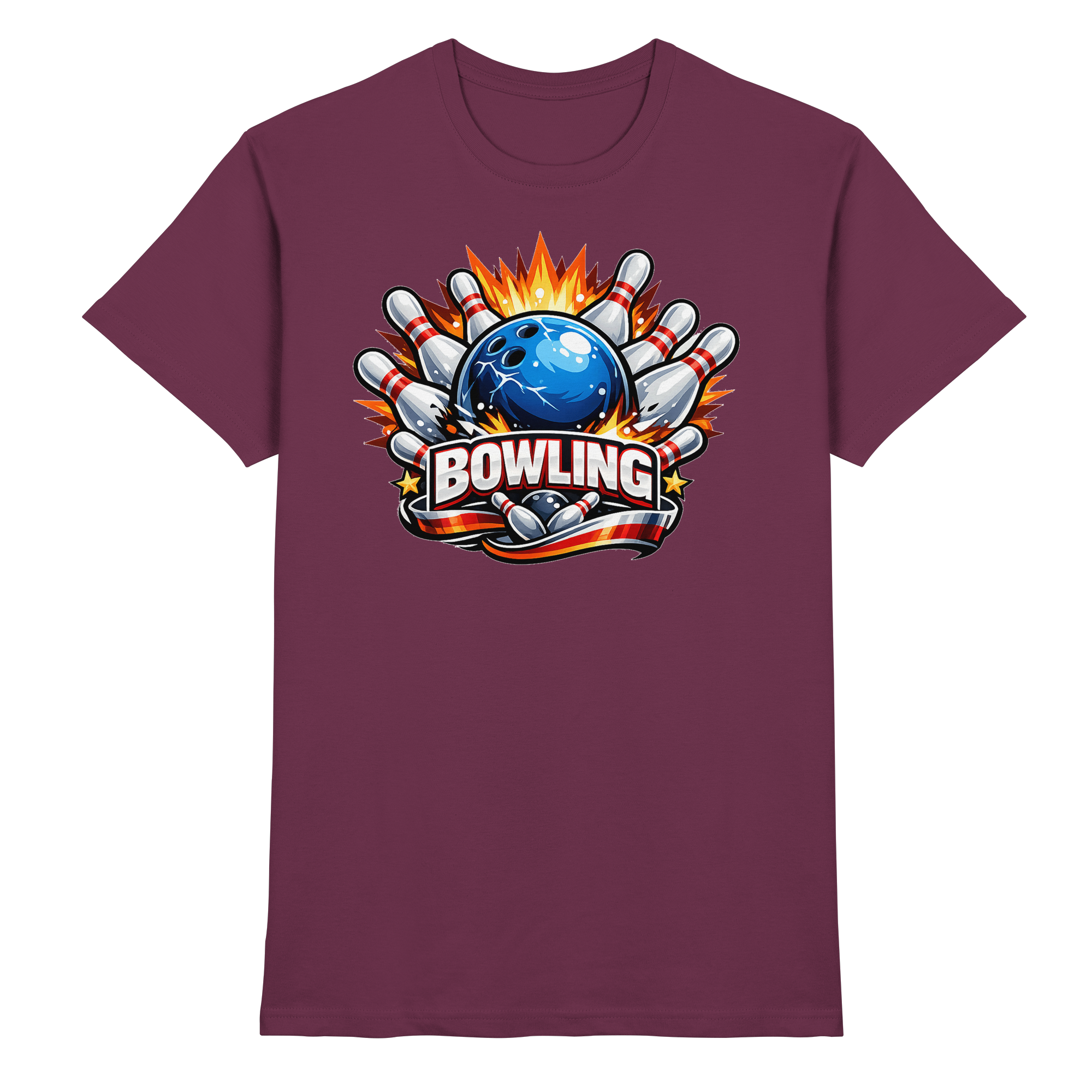 Bowling Sport Geschenk - Premium Shirt