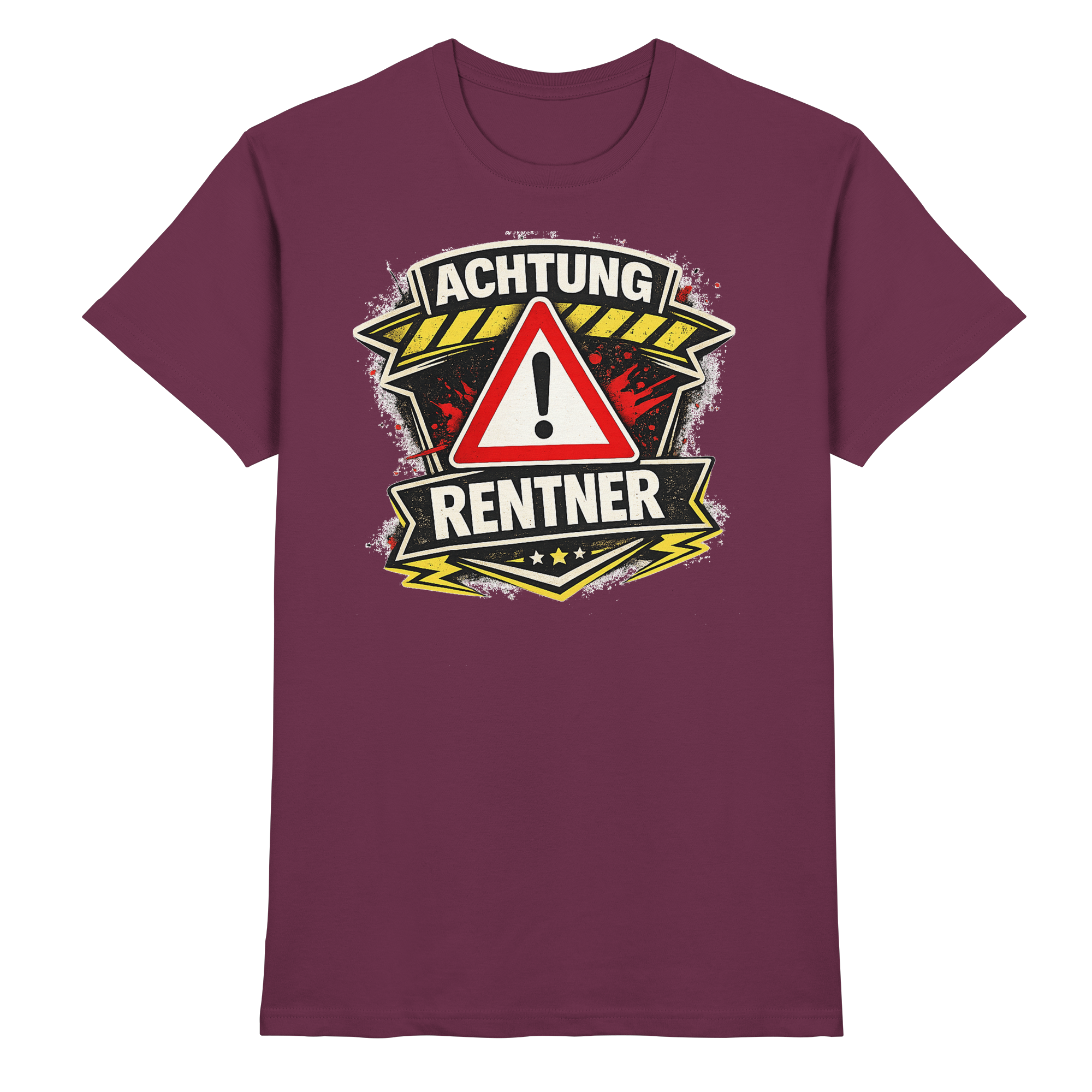 ACHTUNG RENTNER Geschenk - Premium Shirt