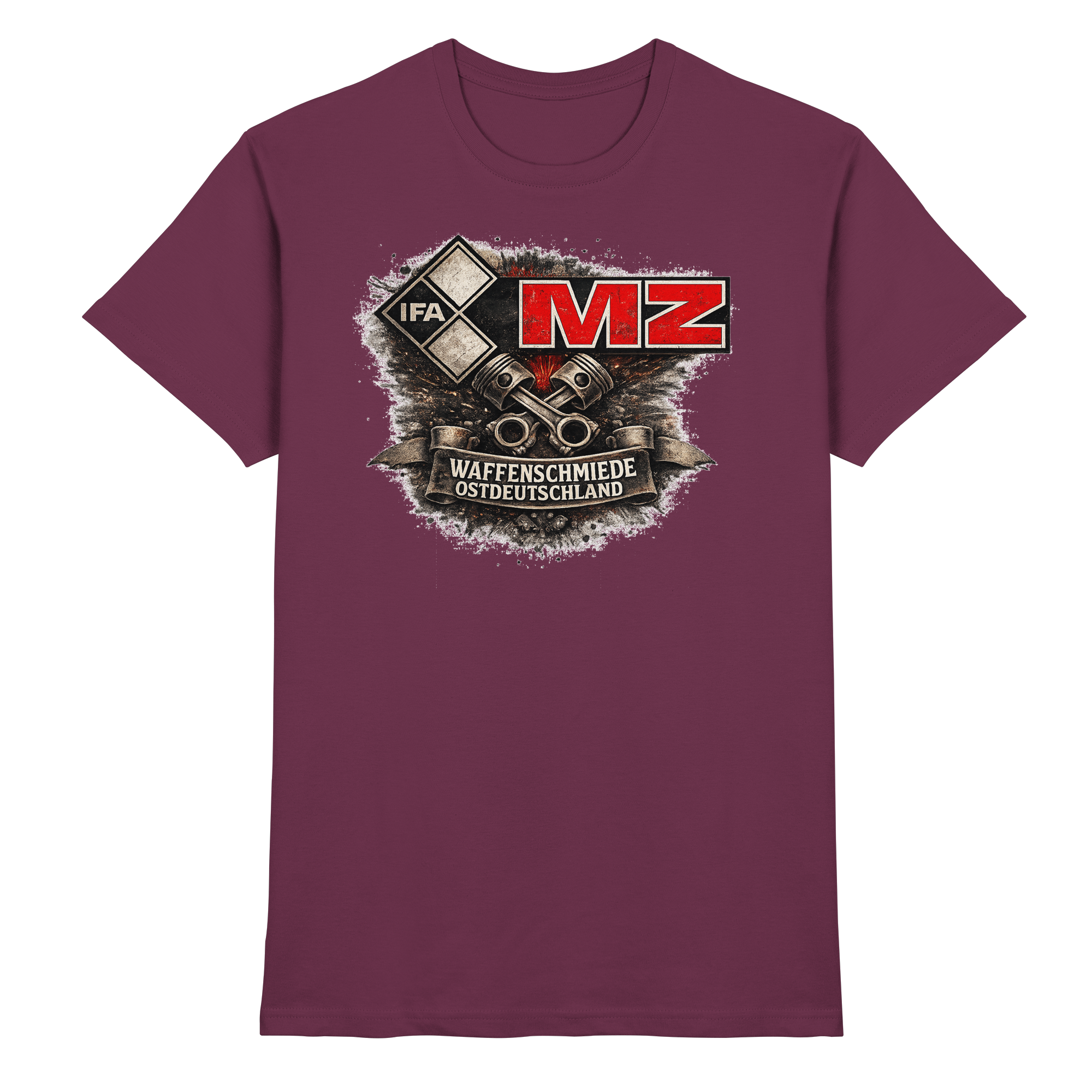 MZ IFA Waffenschmiede Ostdeutschland - Premium Shirt