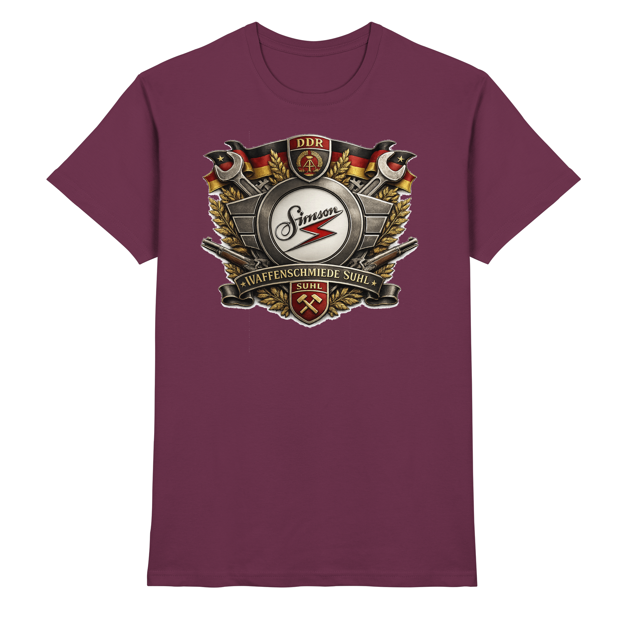 Simson Waffenschmiede Suhl Geschenk - Premium Shirt
