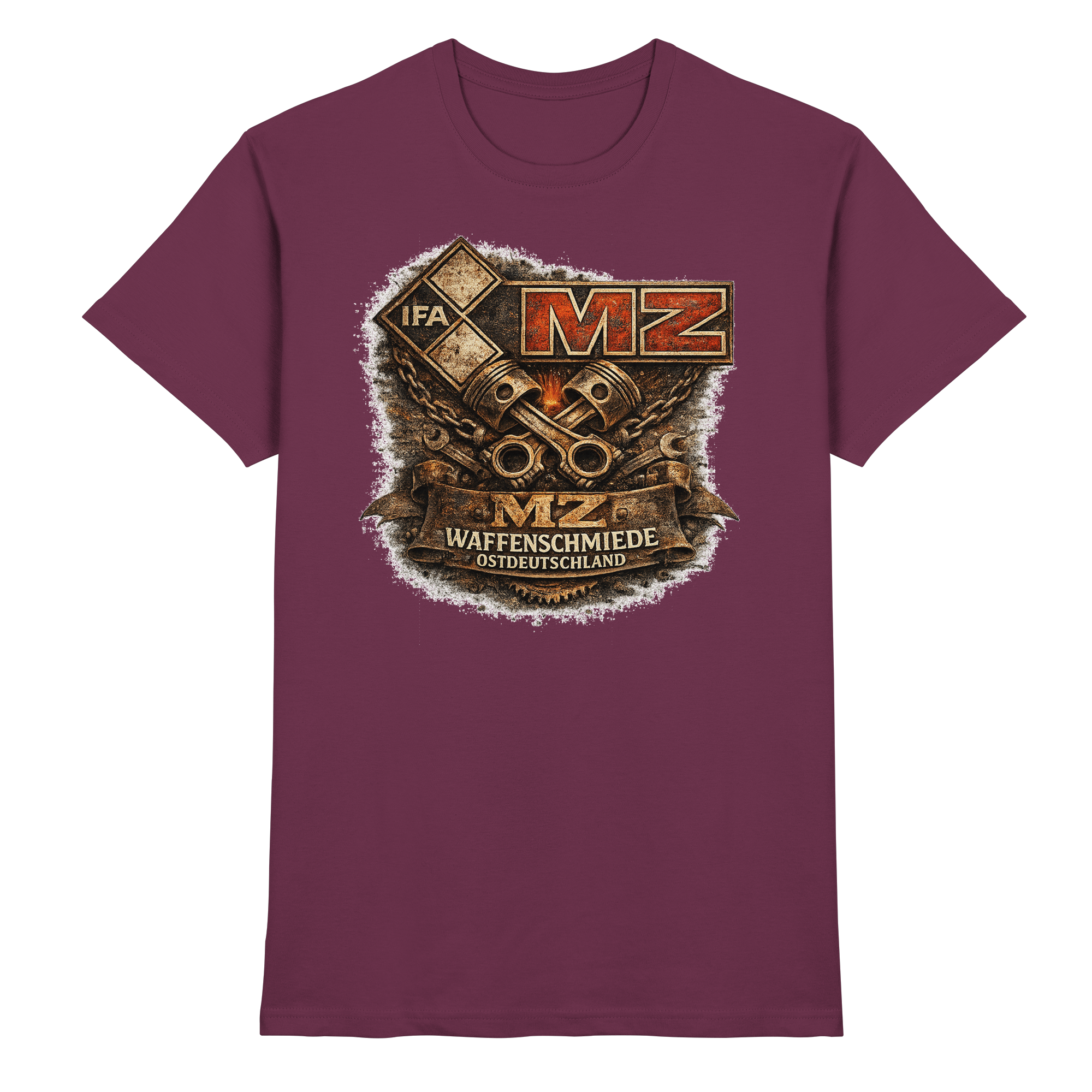 MZ IFA Waffenschmiede Ostdeutschland - Premium Shirt