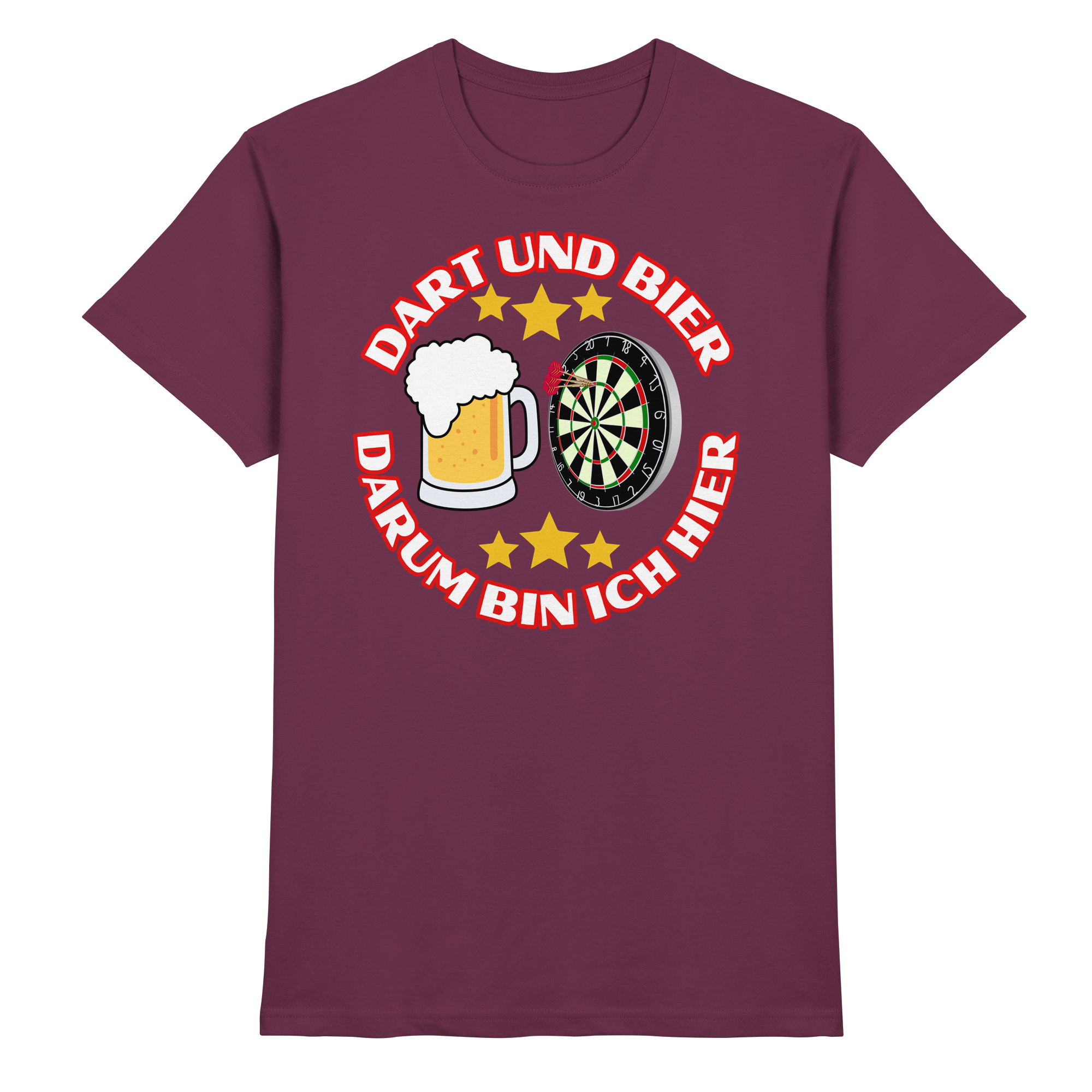 DART UND BIER - Premium Shirt